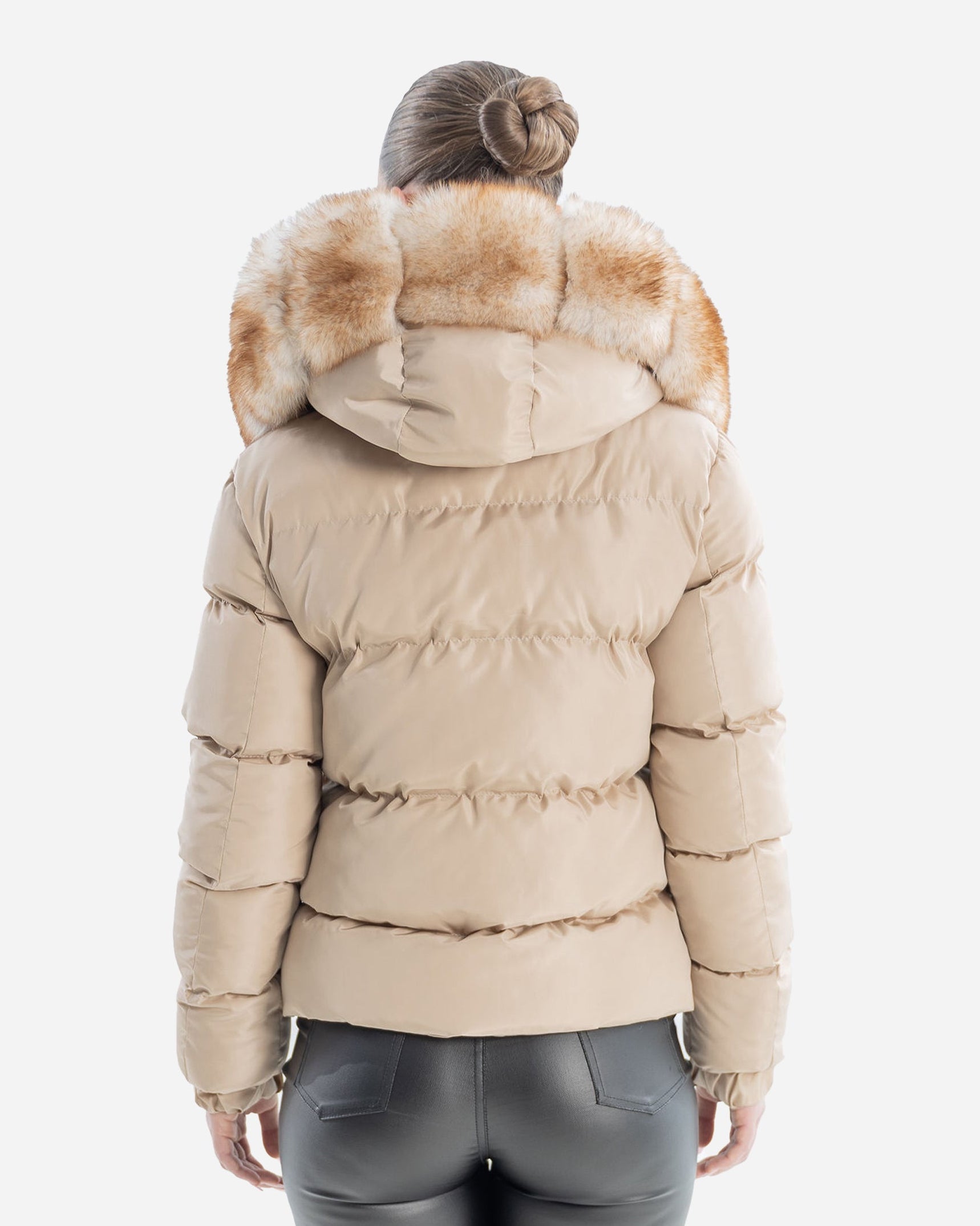 Eddy Down Puffer With Removable Natural Fur
