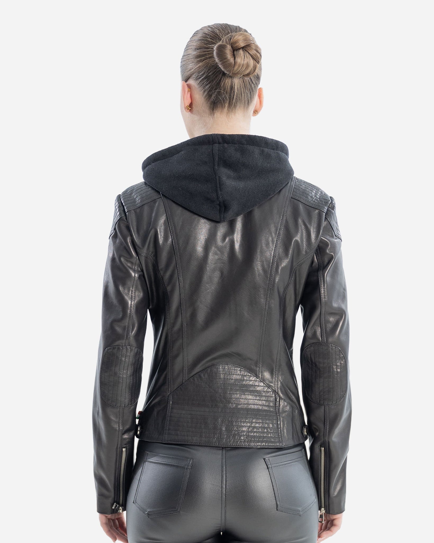 Alisa Biker Leather Jacket