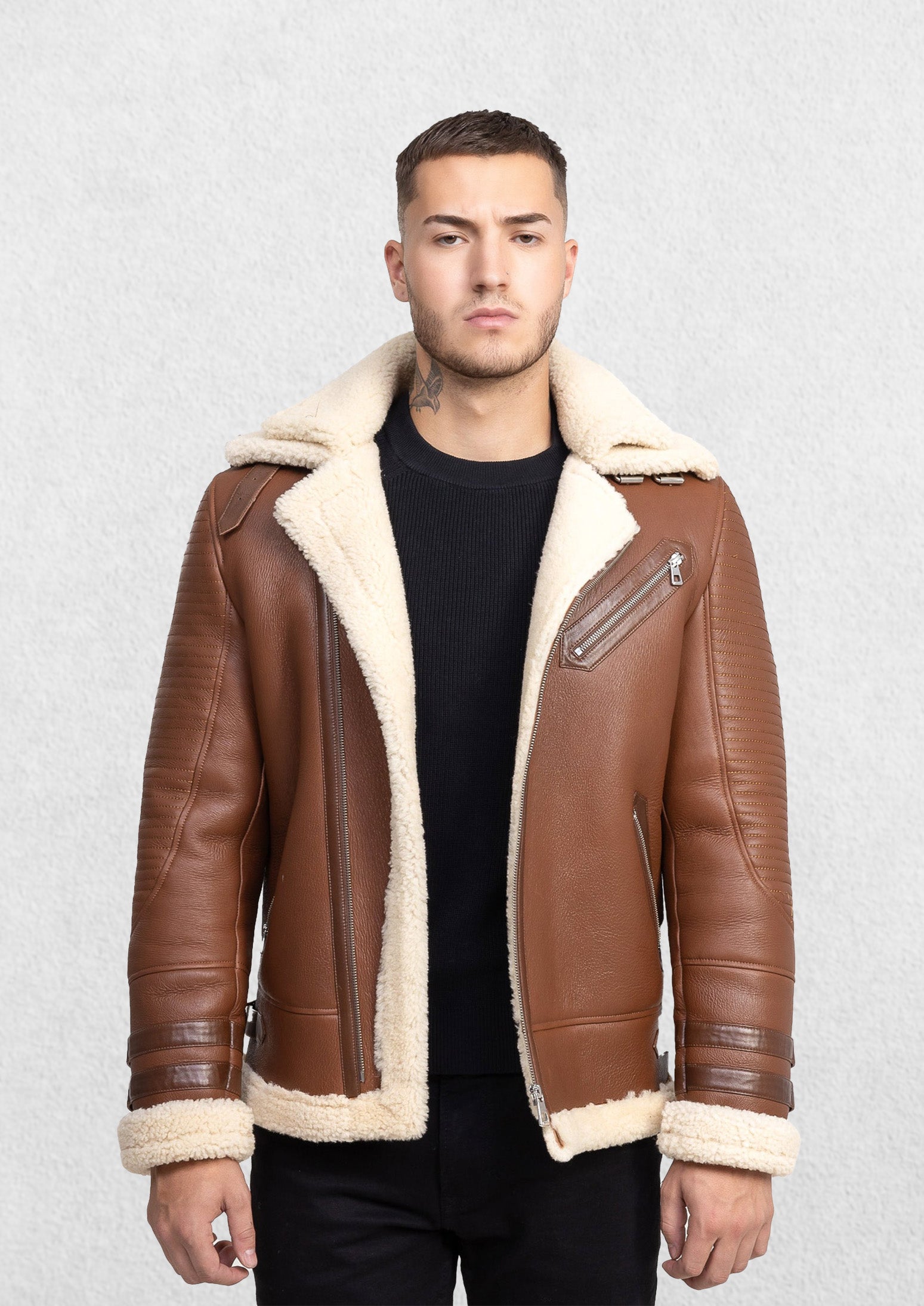 Veste en peau de mouton Markus