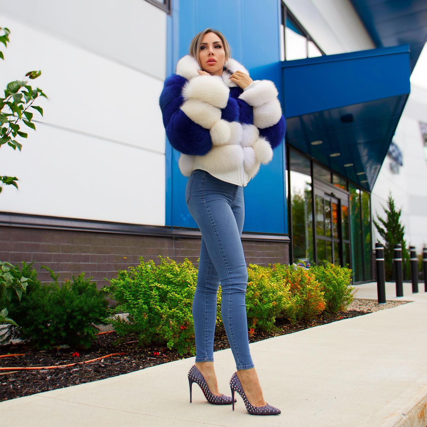 Veste en fourrure Lizbeth