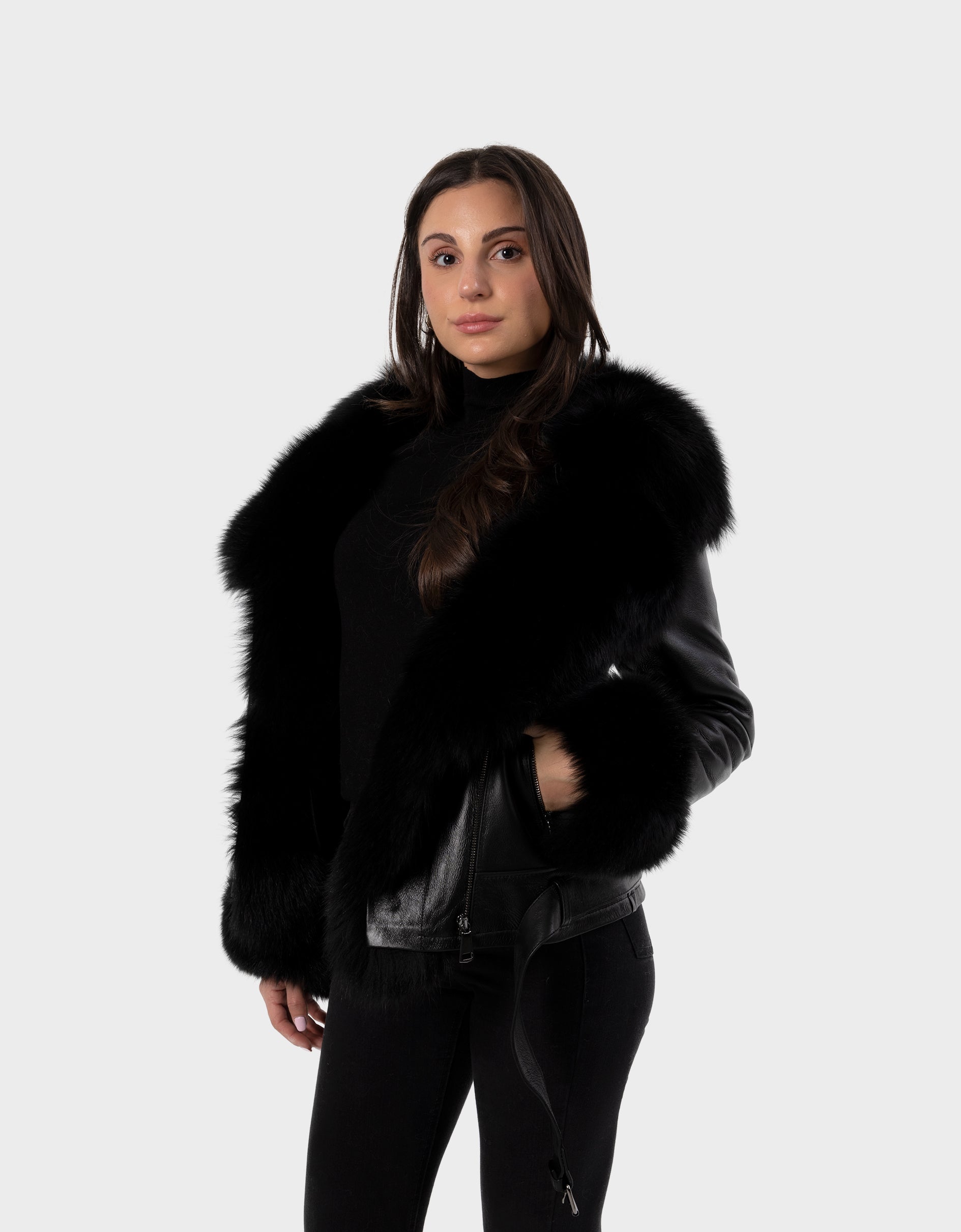 Bella Shearling Jacket
