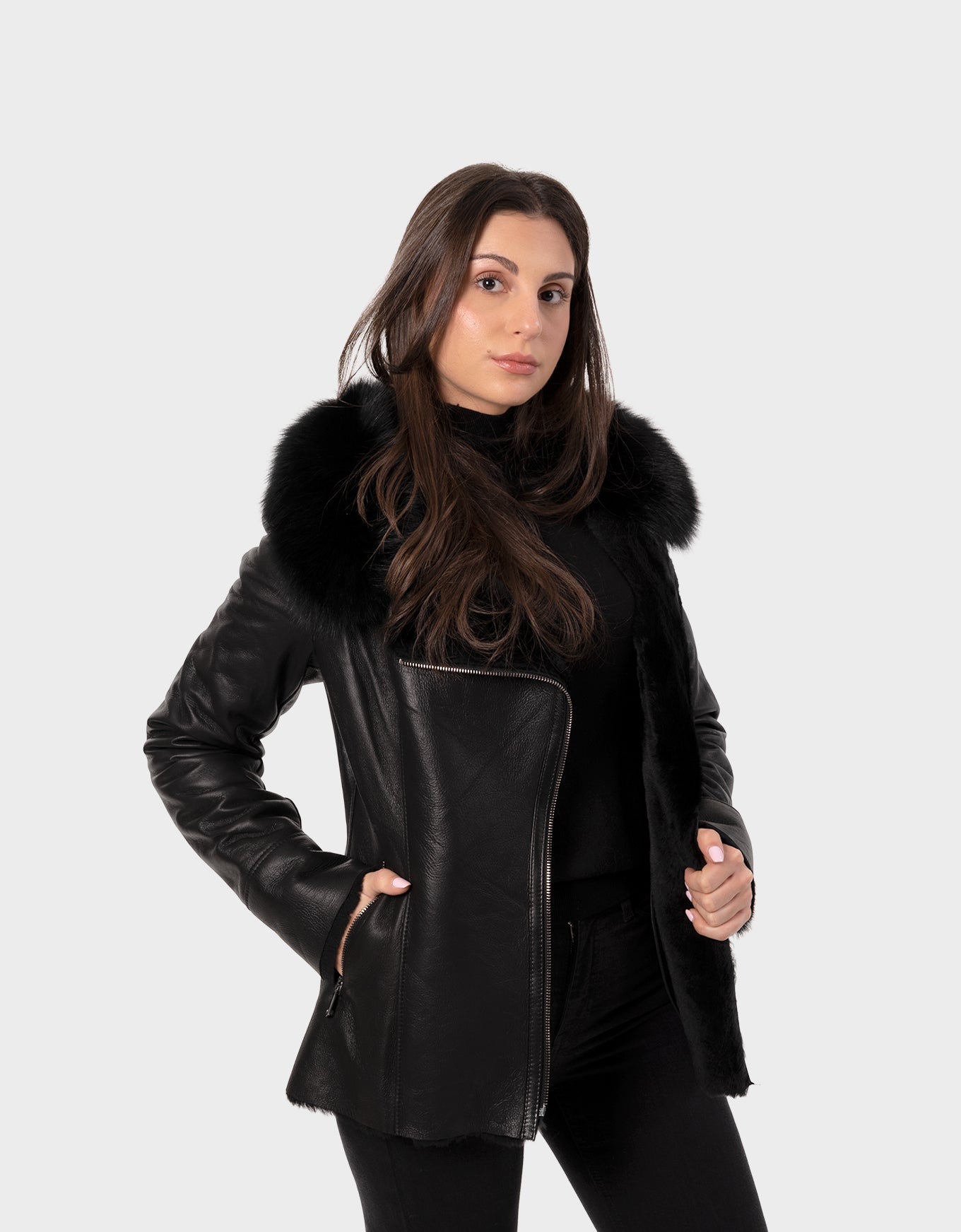 Aliciya Real Shearling Jacket