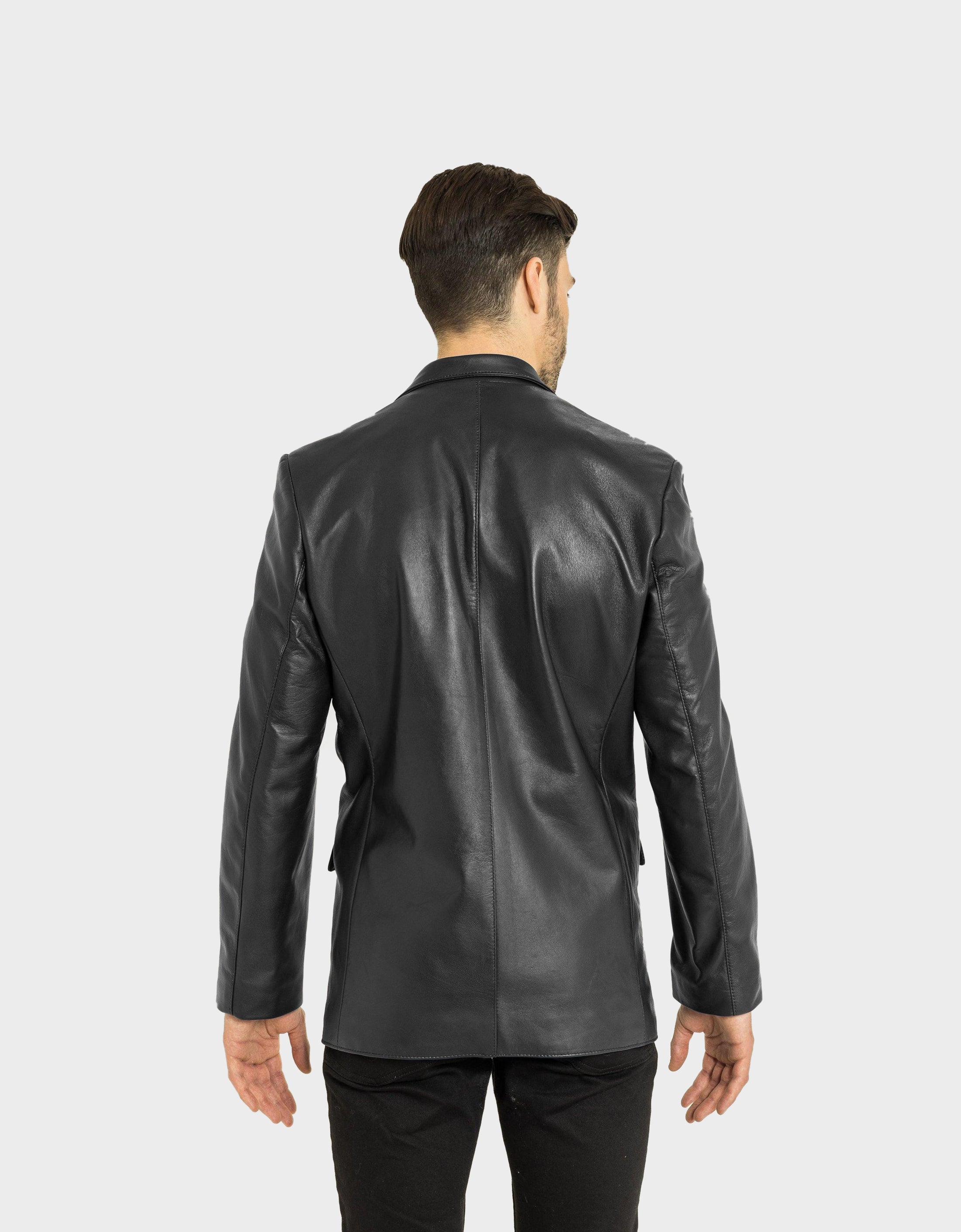 Veste en cuir Angelo