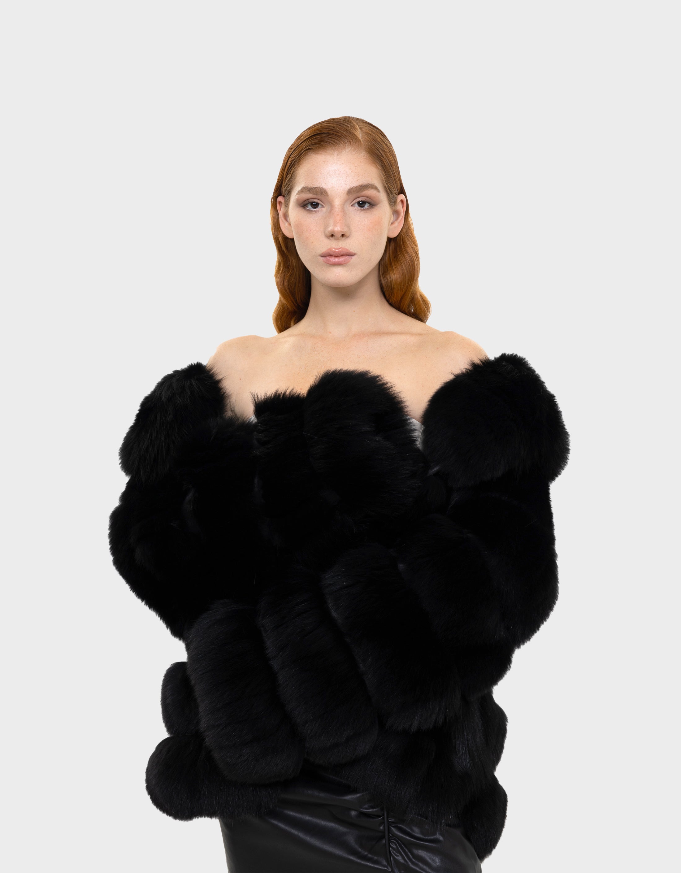 Alicent White Fox Jacket