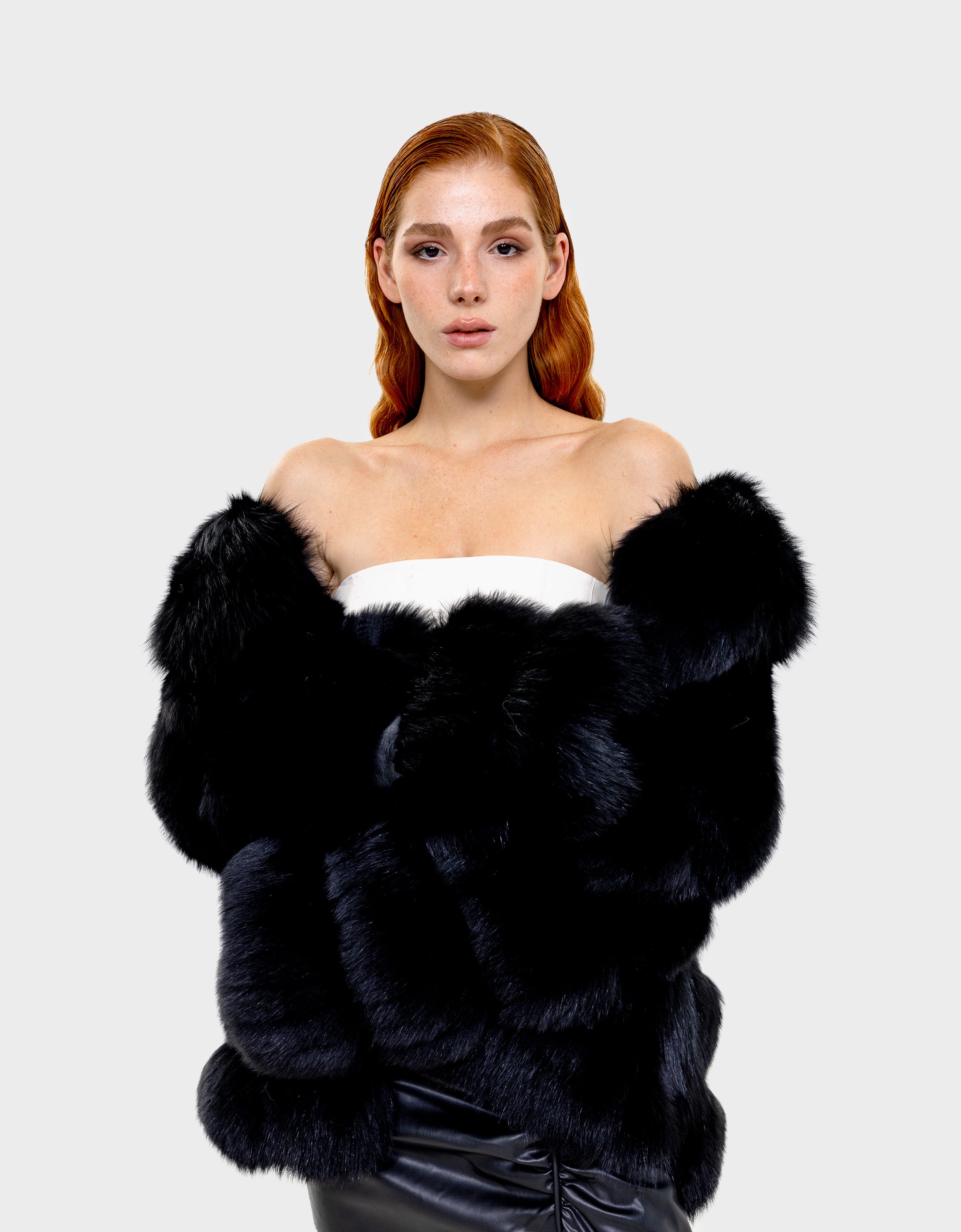 Alicent White Fox Jacket