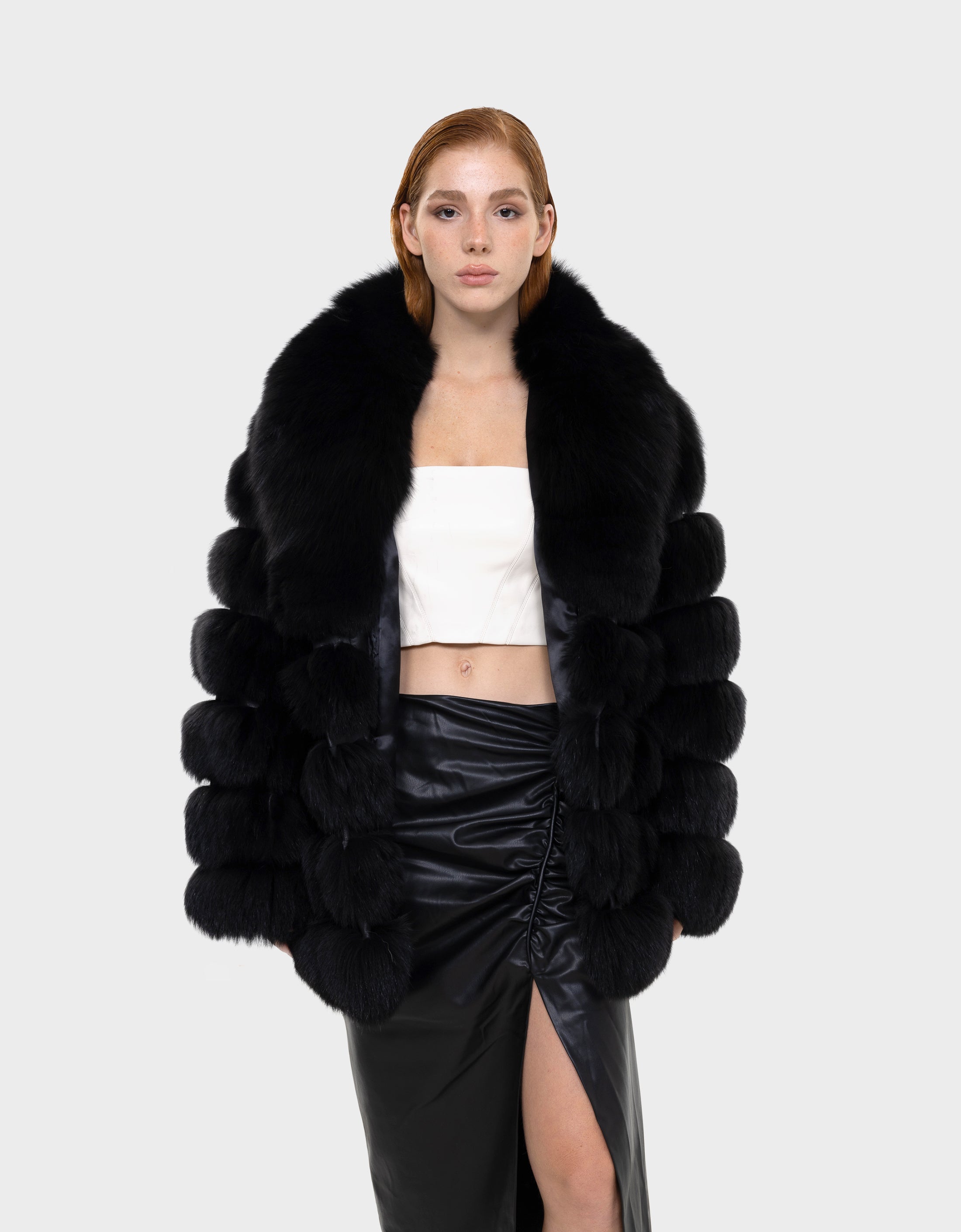 Alicent White Fox Jacket