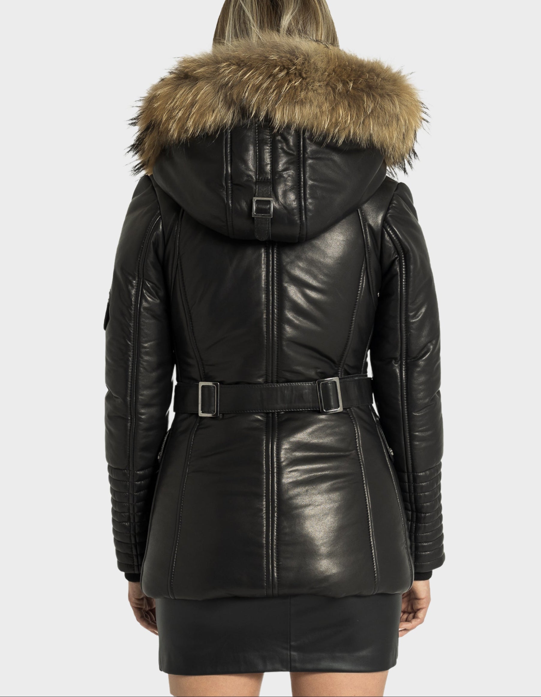 Kim LeatherJacket With Natural Fur
