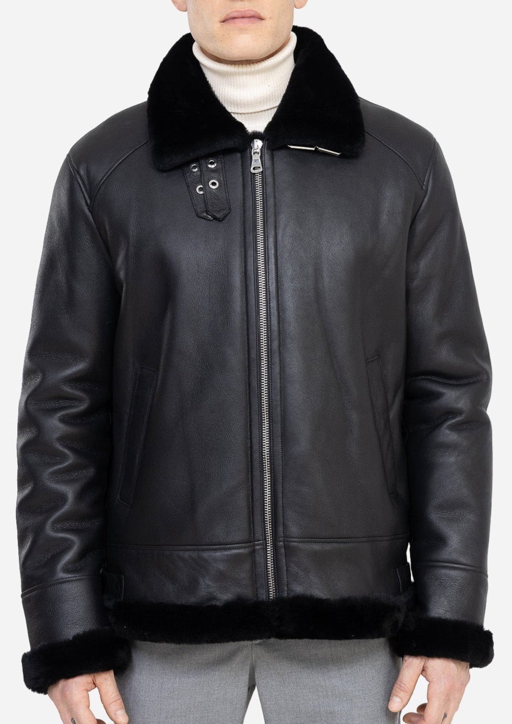 PILOT MEN'S SHEARLING  JACKET