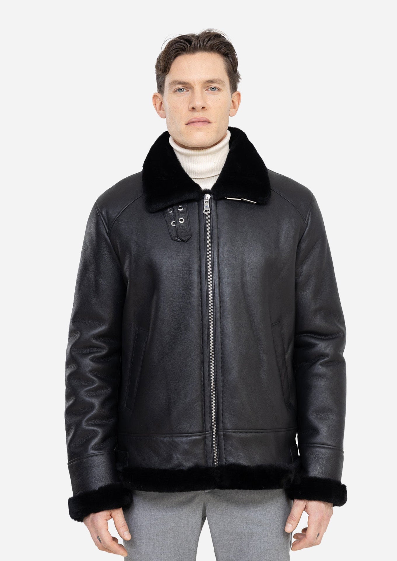 PILOT MEN'S SHEARLING  JACKET