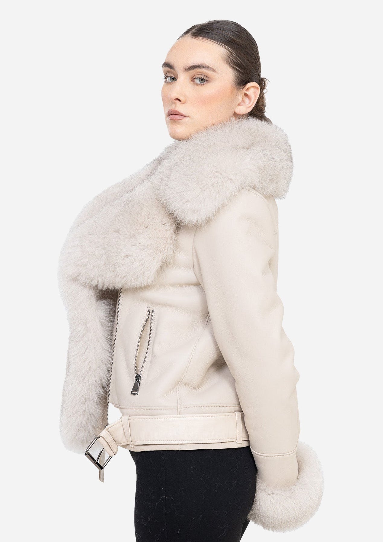 Bella Genuine l Shearling Jacket