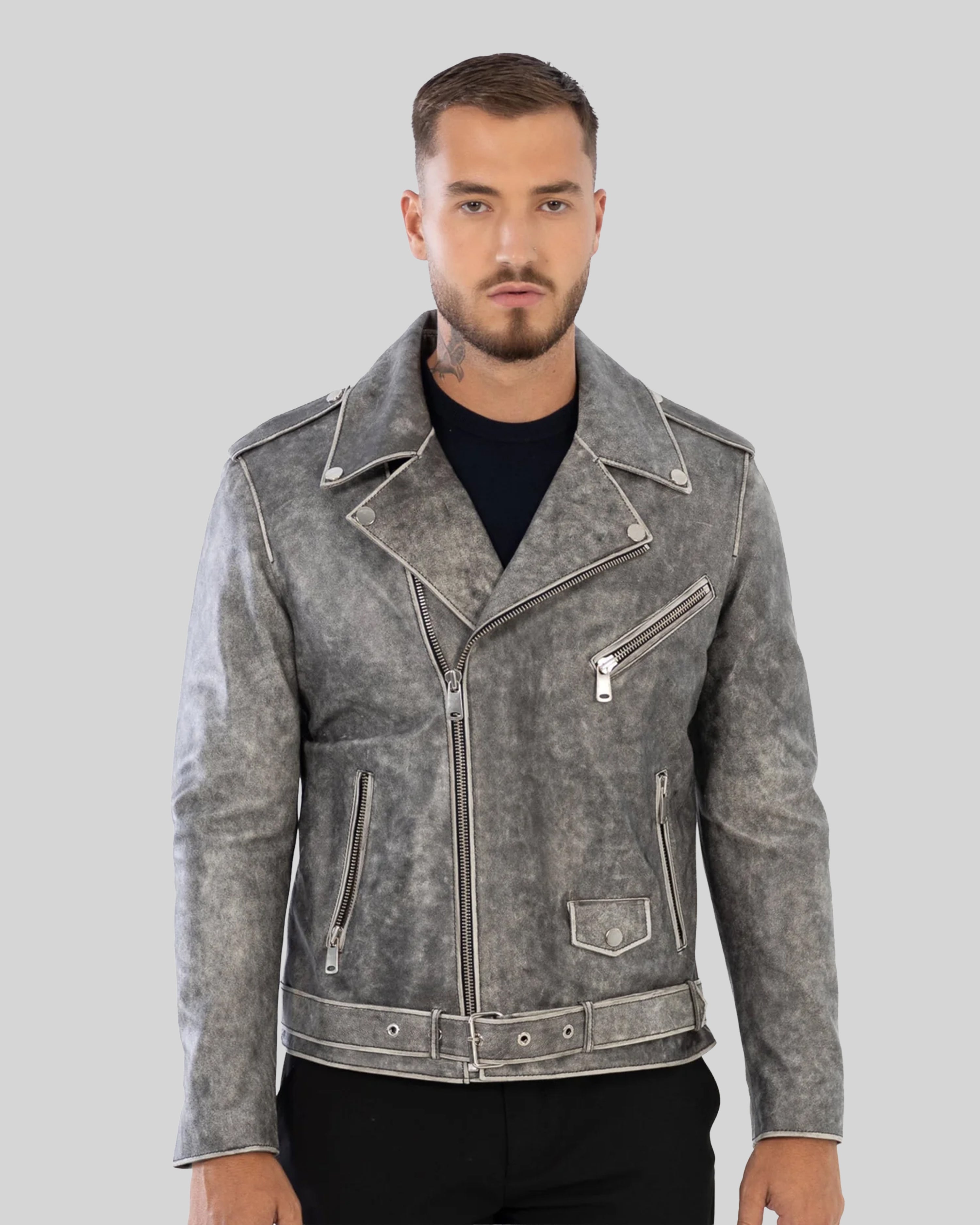 Rider  biker Leather Jacket
