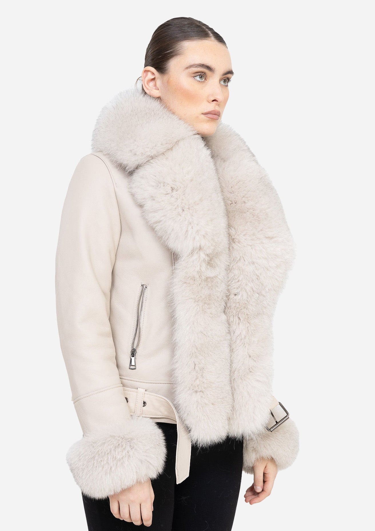Bella Genuine l Shearling Jacket