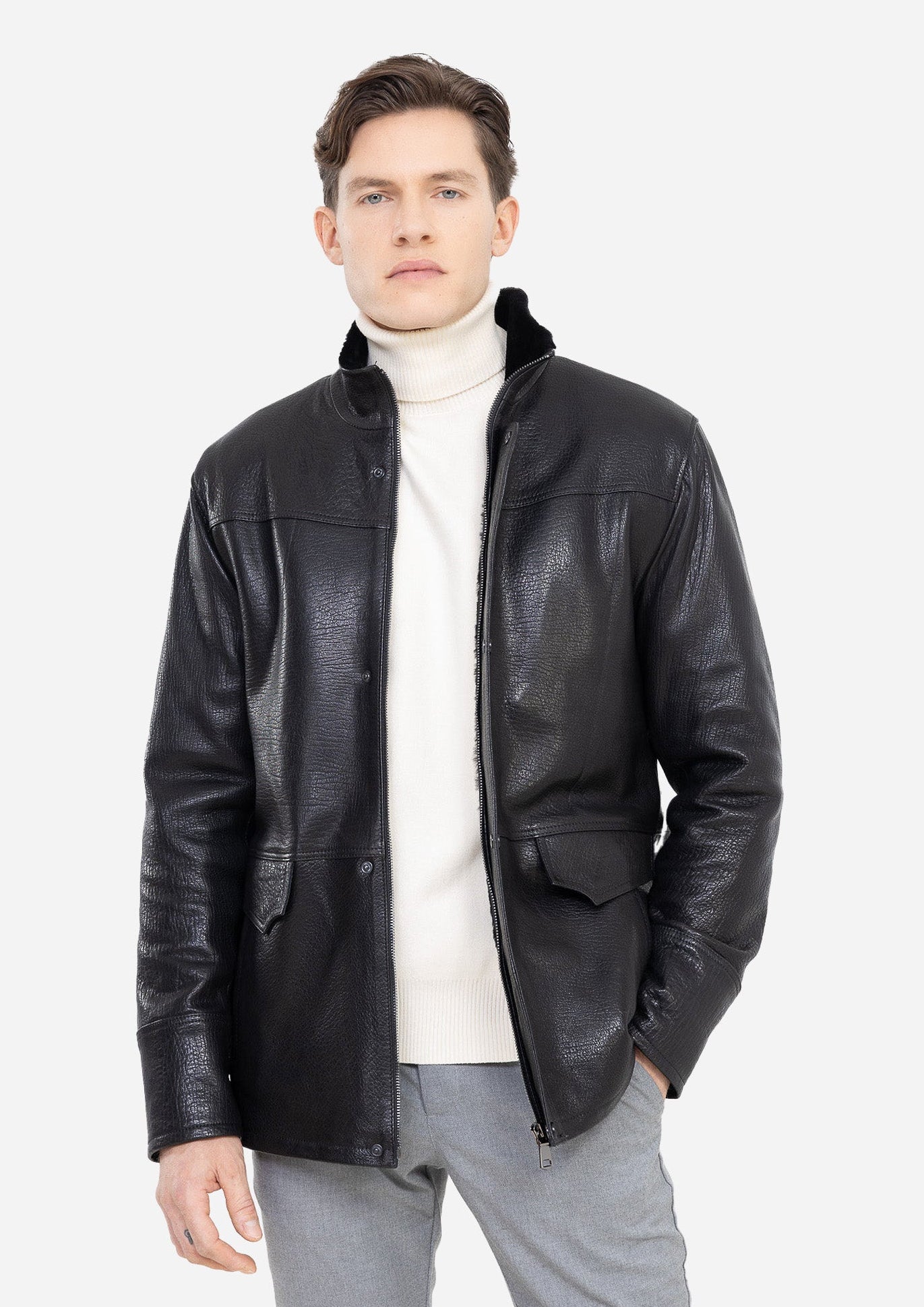 TYLER MEN'S SHEARLING  JACKET
