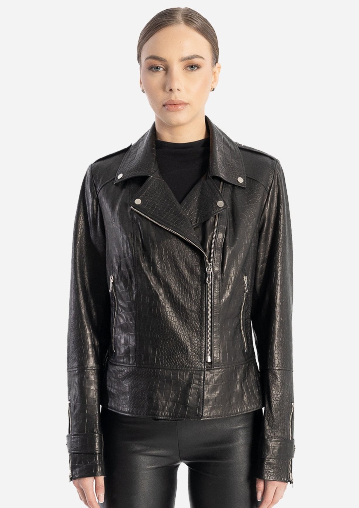 Glory leather Biker jacket
