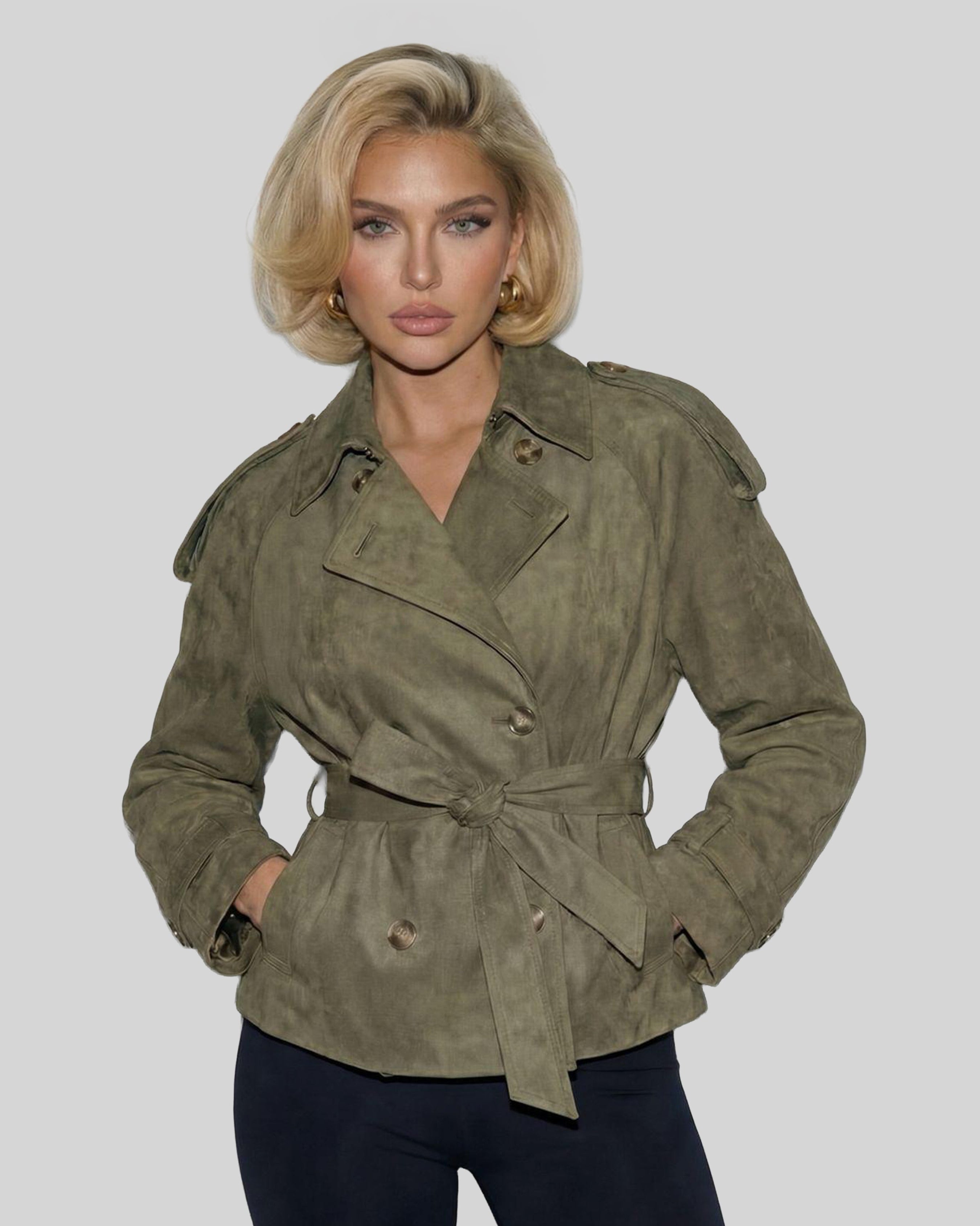 ADRIANA Suede jacket