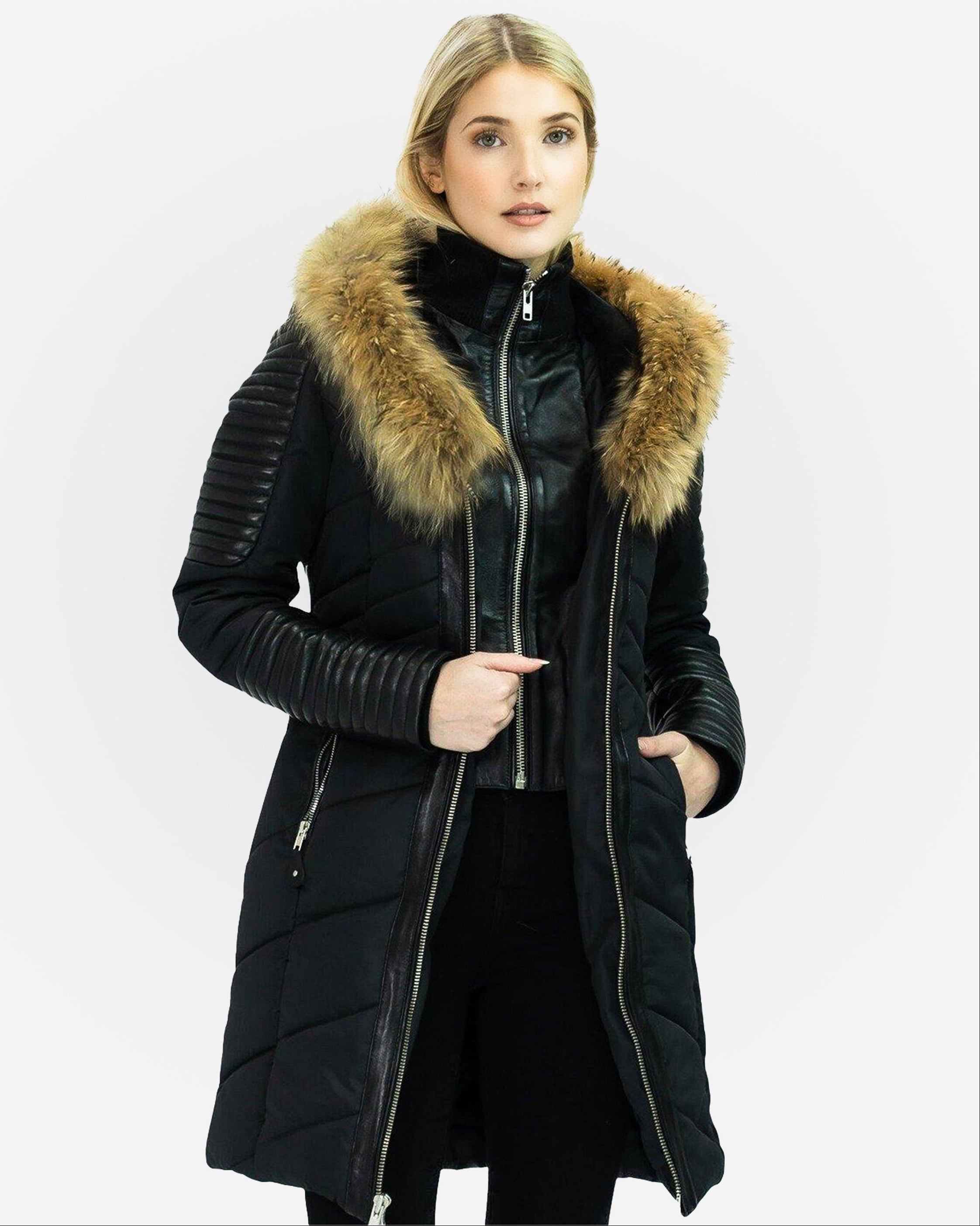Hailey Parka With  Natural Fur