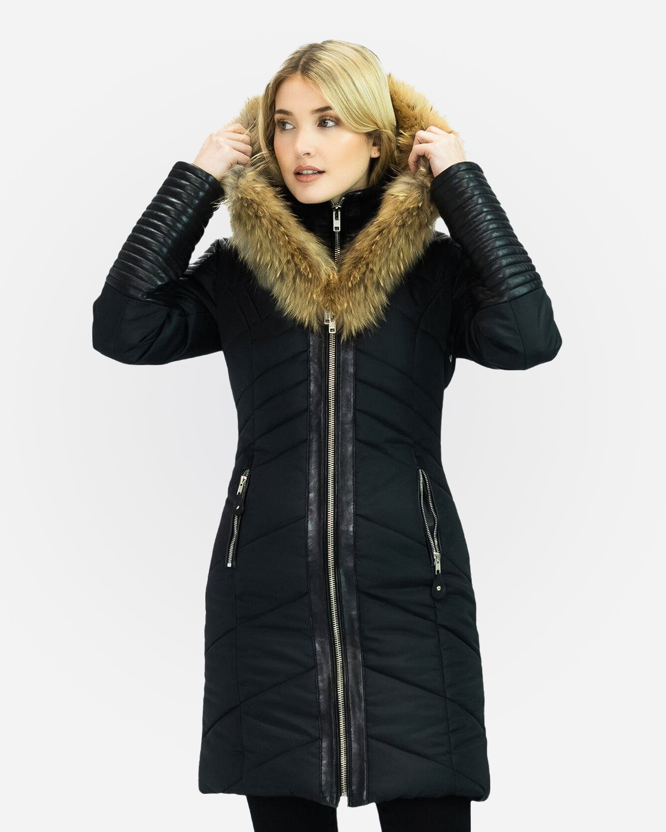 Hailey Parka With  Natural Fur