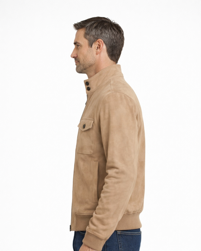Harrington Suede Jacket