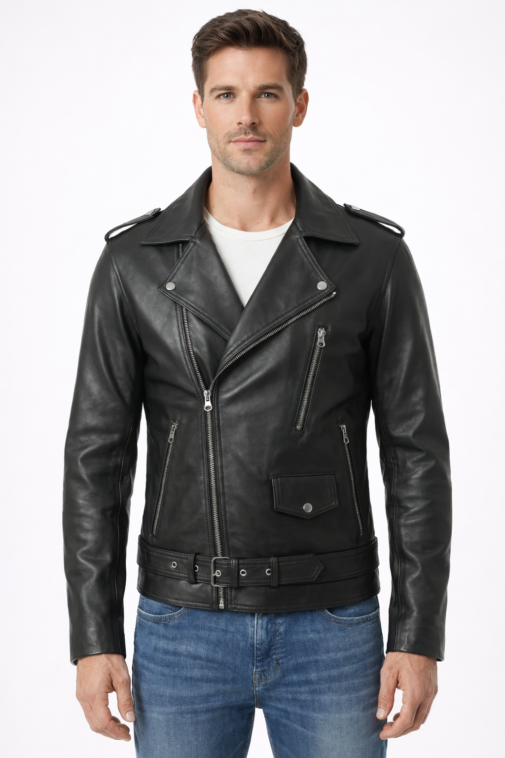 Amiri Leather Jacket