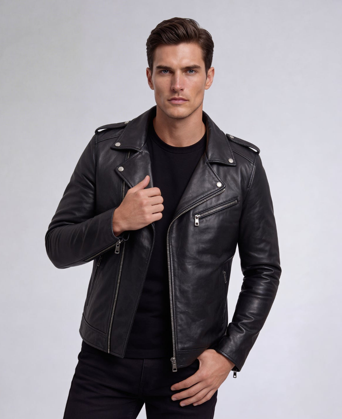 AMIRI BIKER LEATHER JACKET