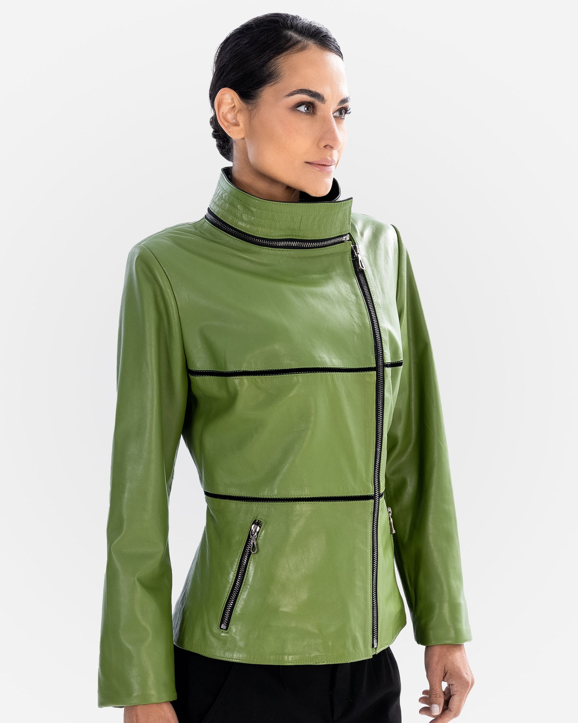 ANGELIQUE Leather Jacket