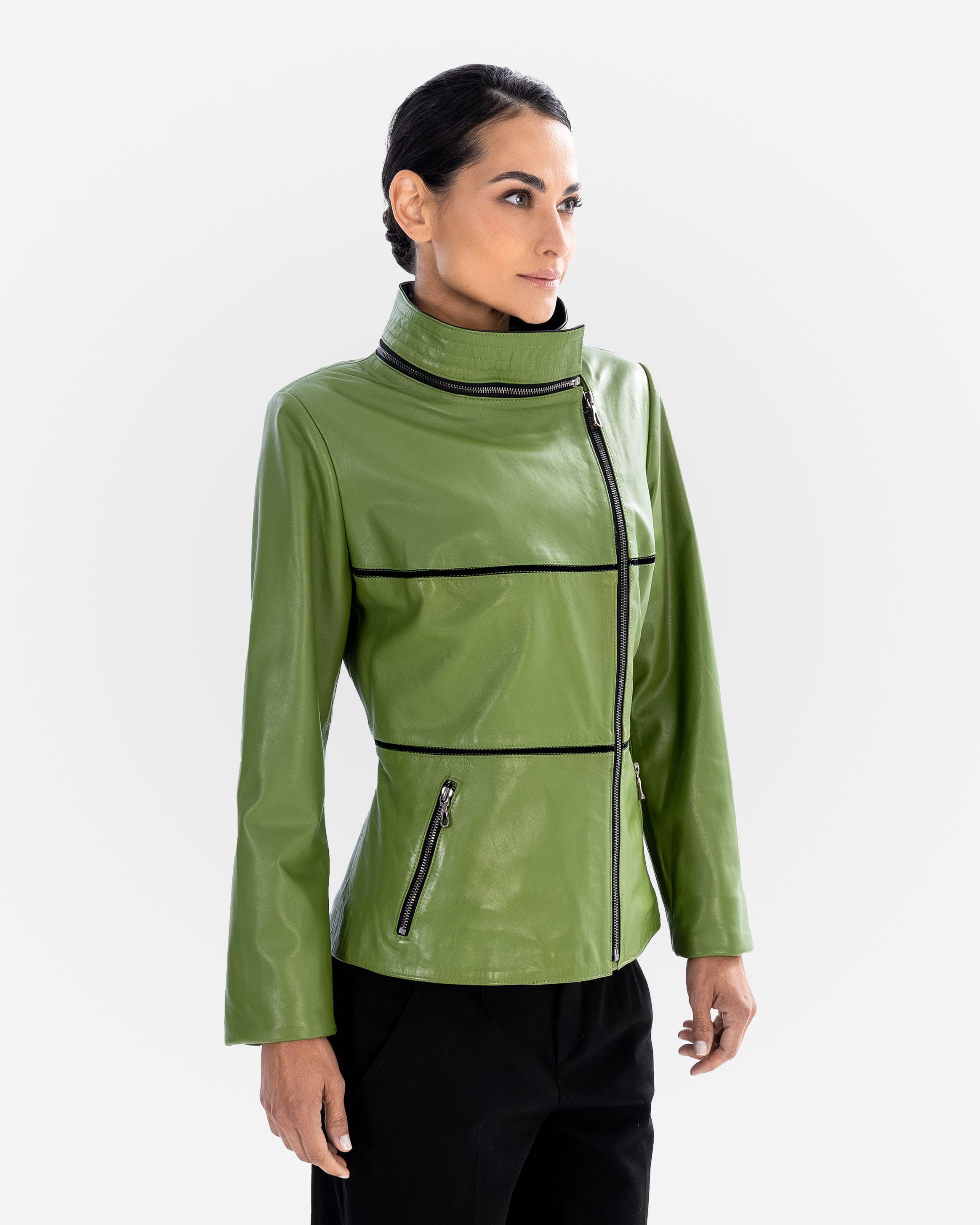 ANGELIQUE Leather Jacket