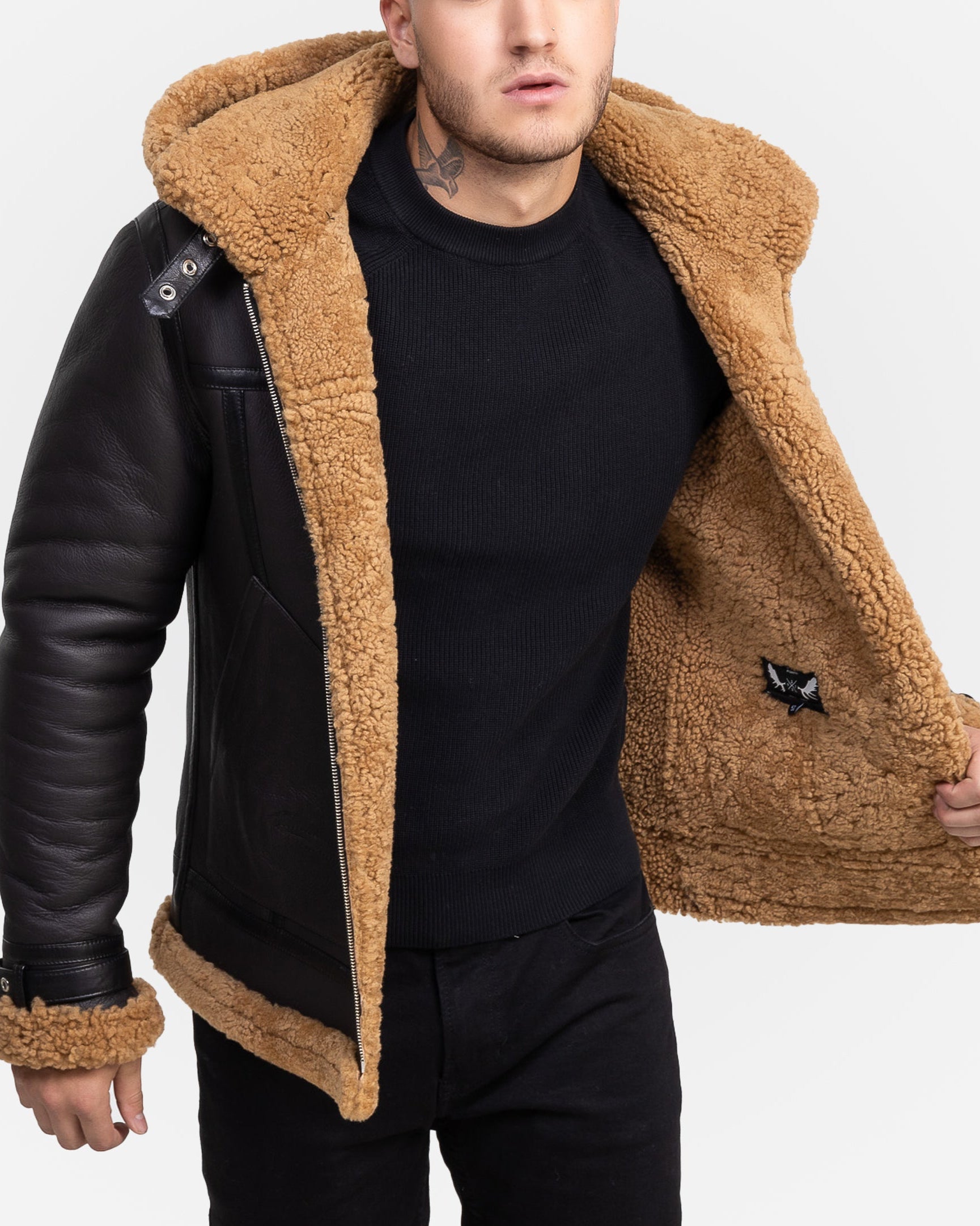 Veste en peau de mouton Travis