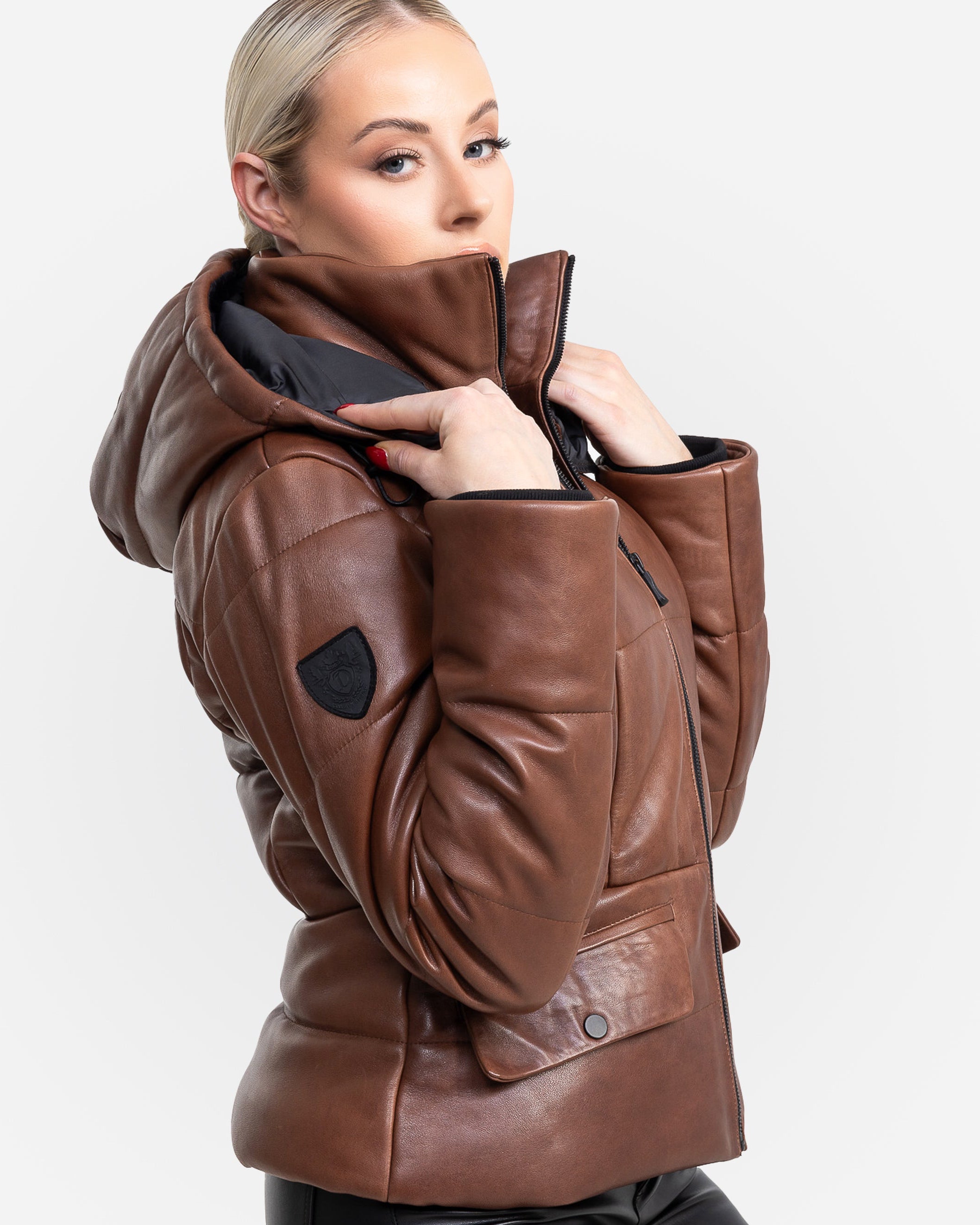 Veste en cuir Chloé