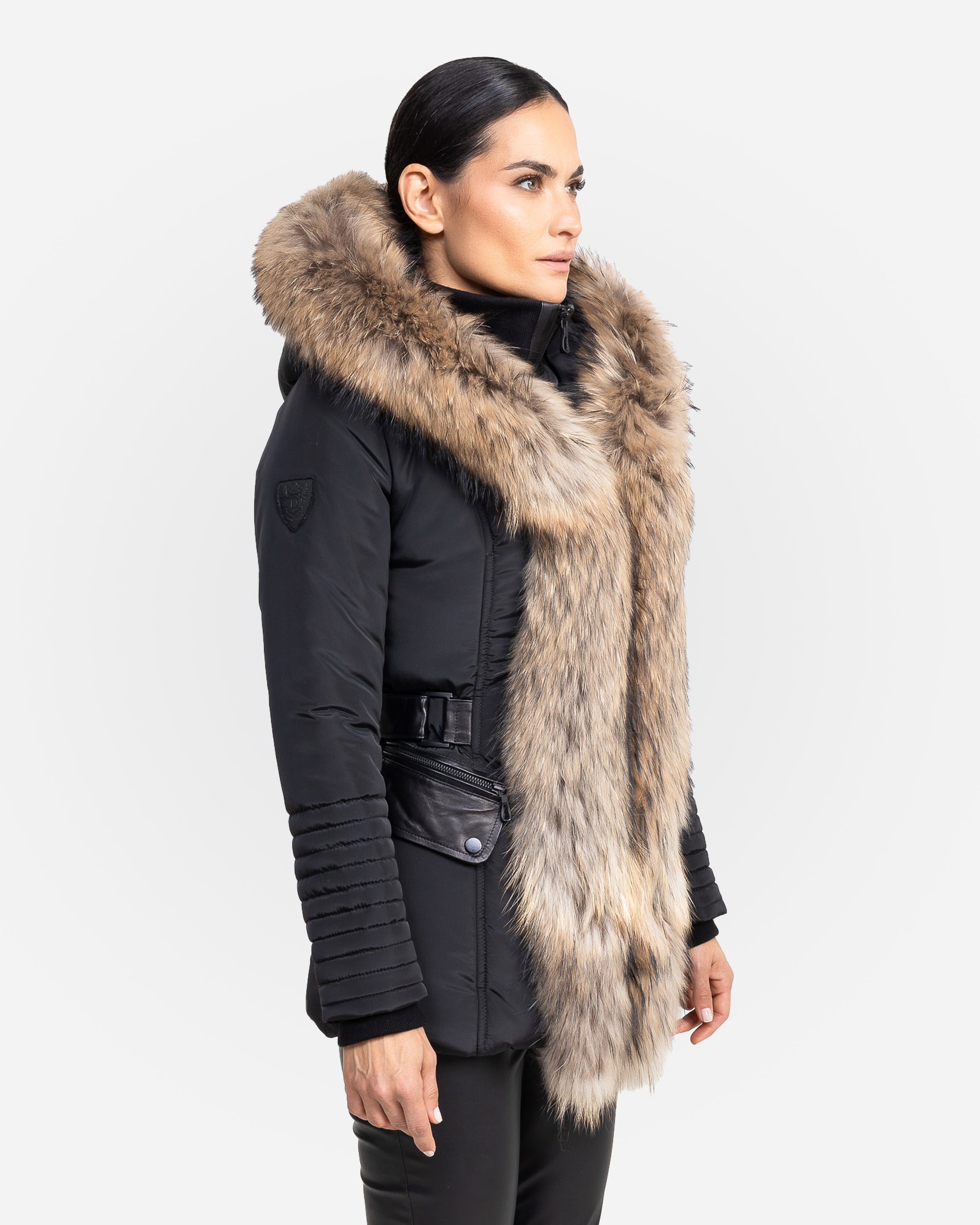Kim Jacket with Natural Fur