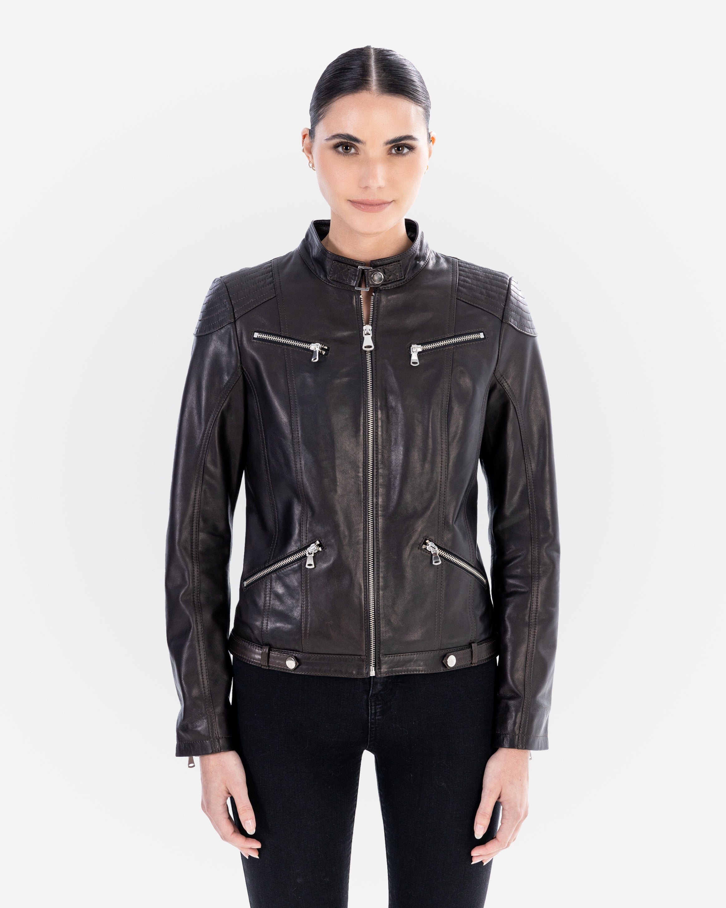Alexa Leather Jacket