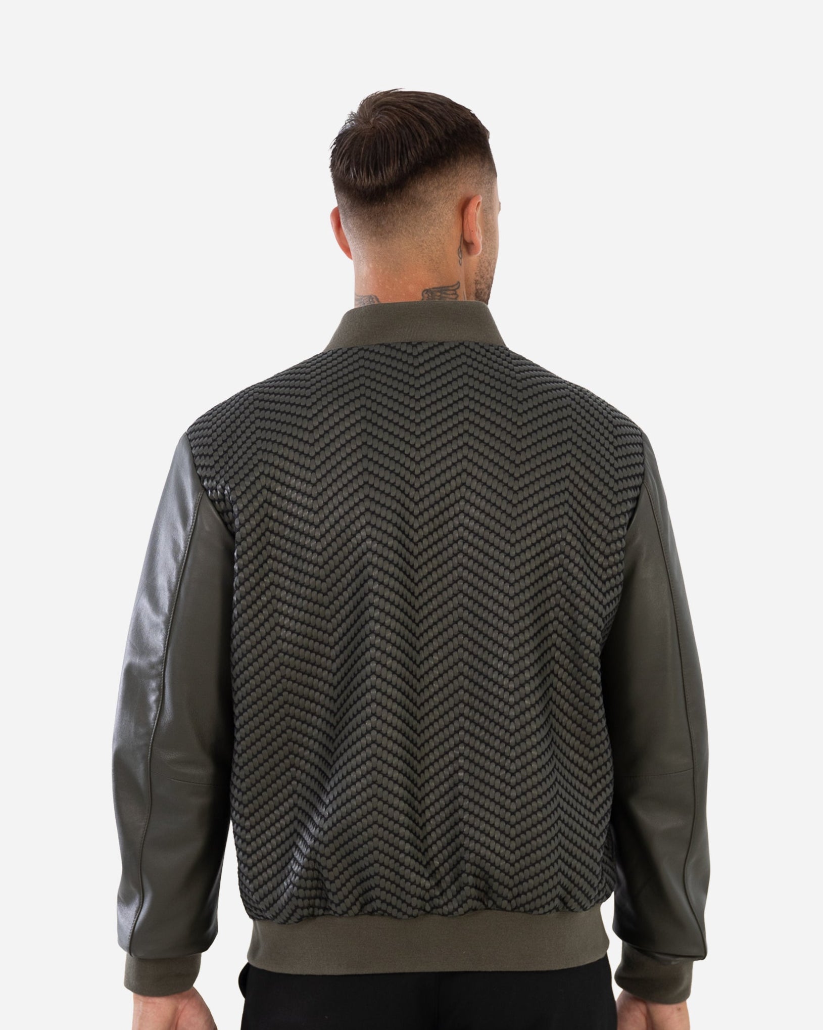 Logan  bomber  Leather Jacket