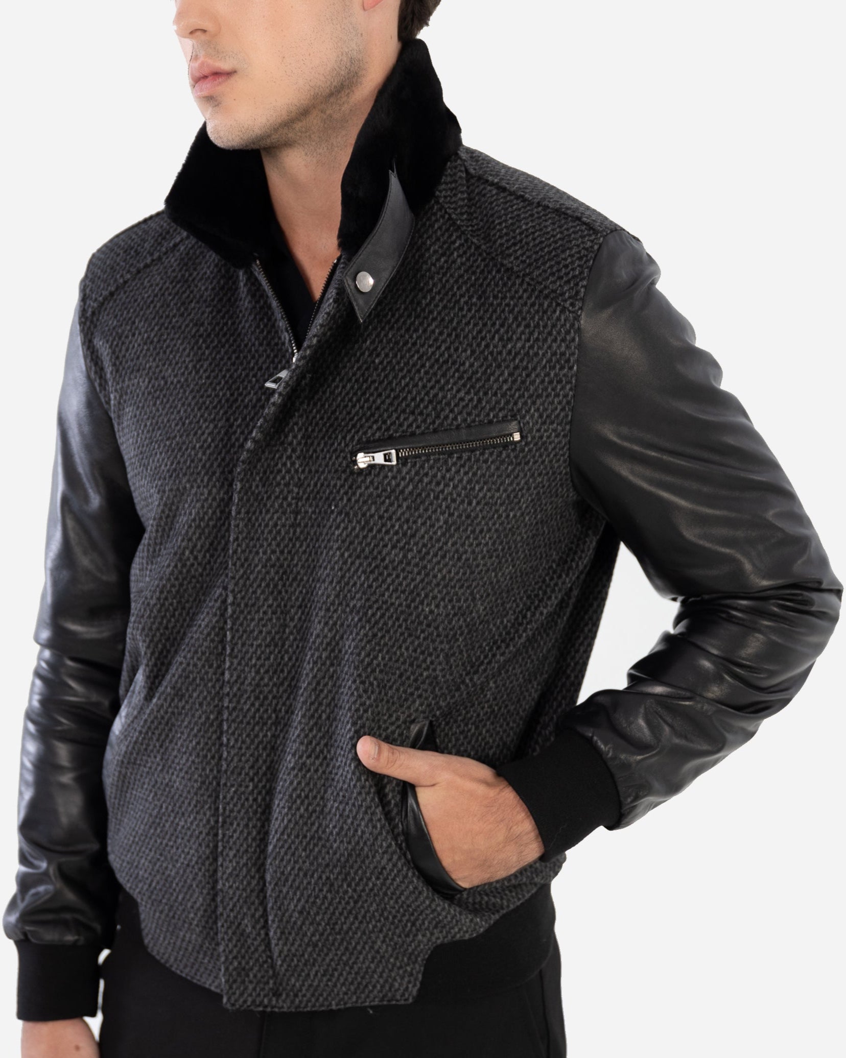 Zane Leather Jacket