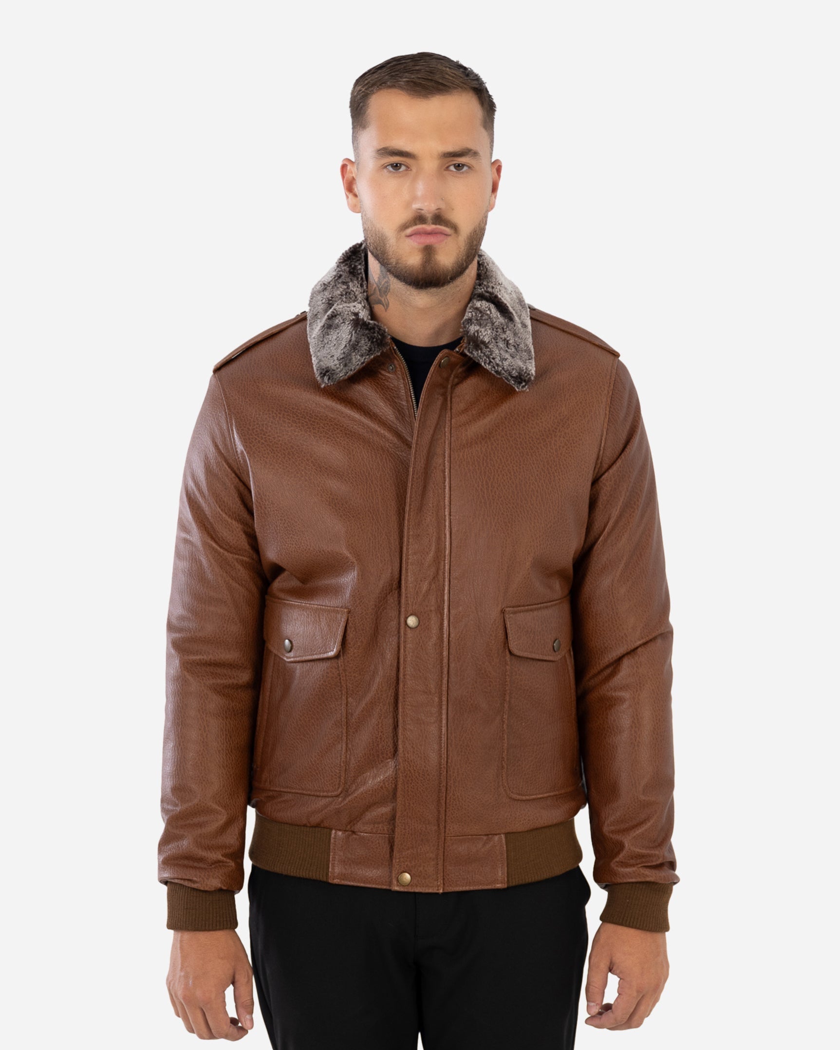 Wilder  aviator leather jacket