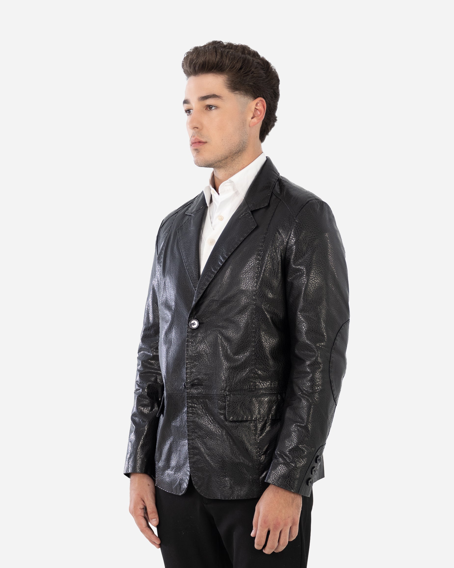 Zayn Leather Blazer