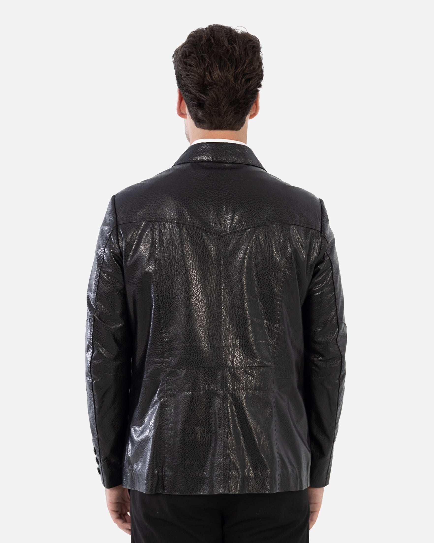 Zayn Leather Blazer
