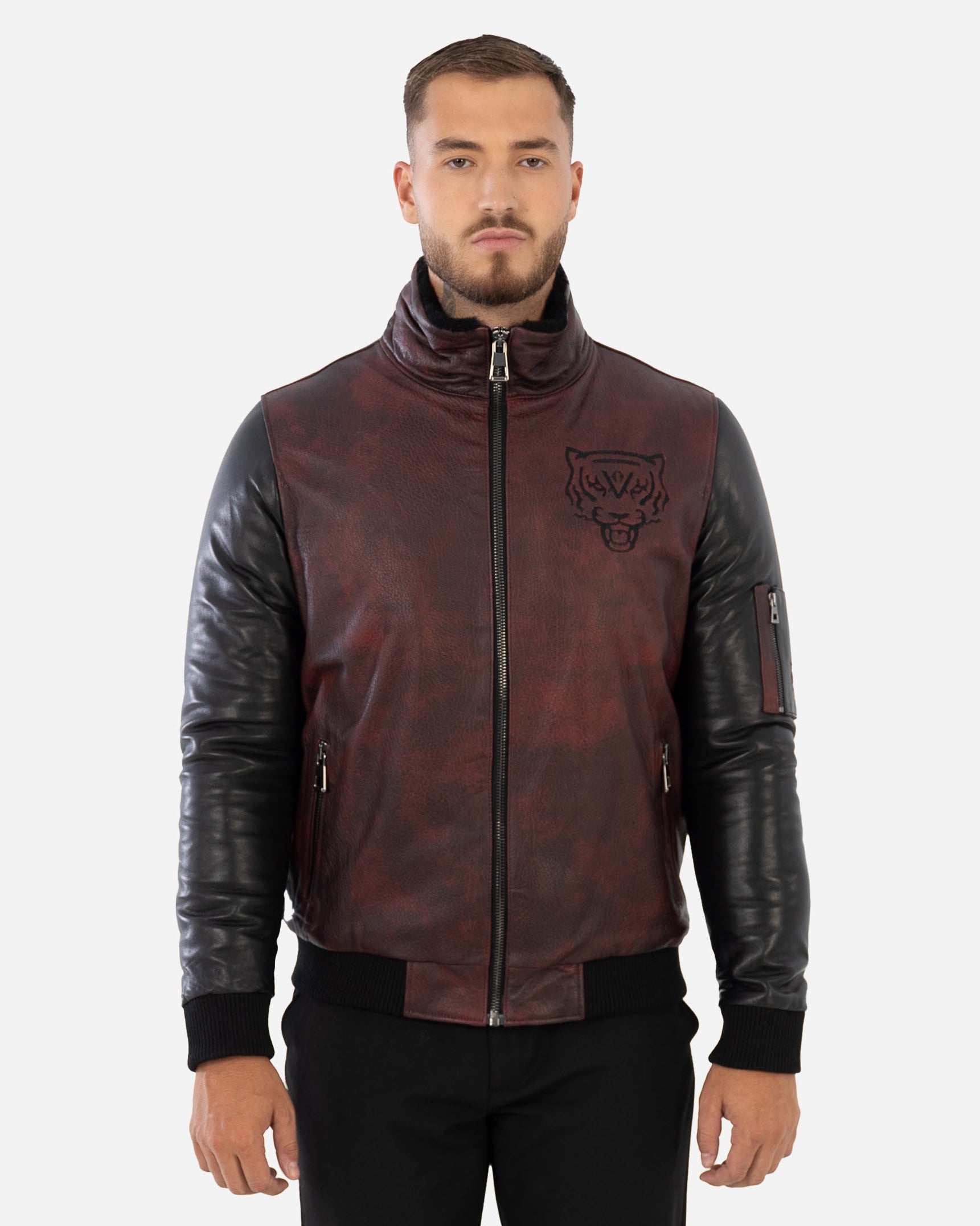 Elio Sheepskin Leather Jacket