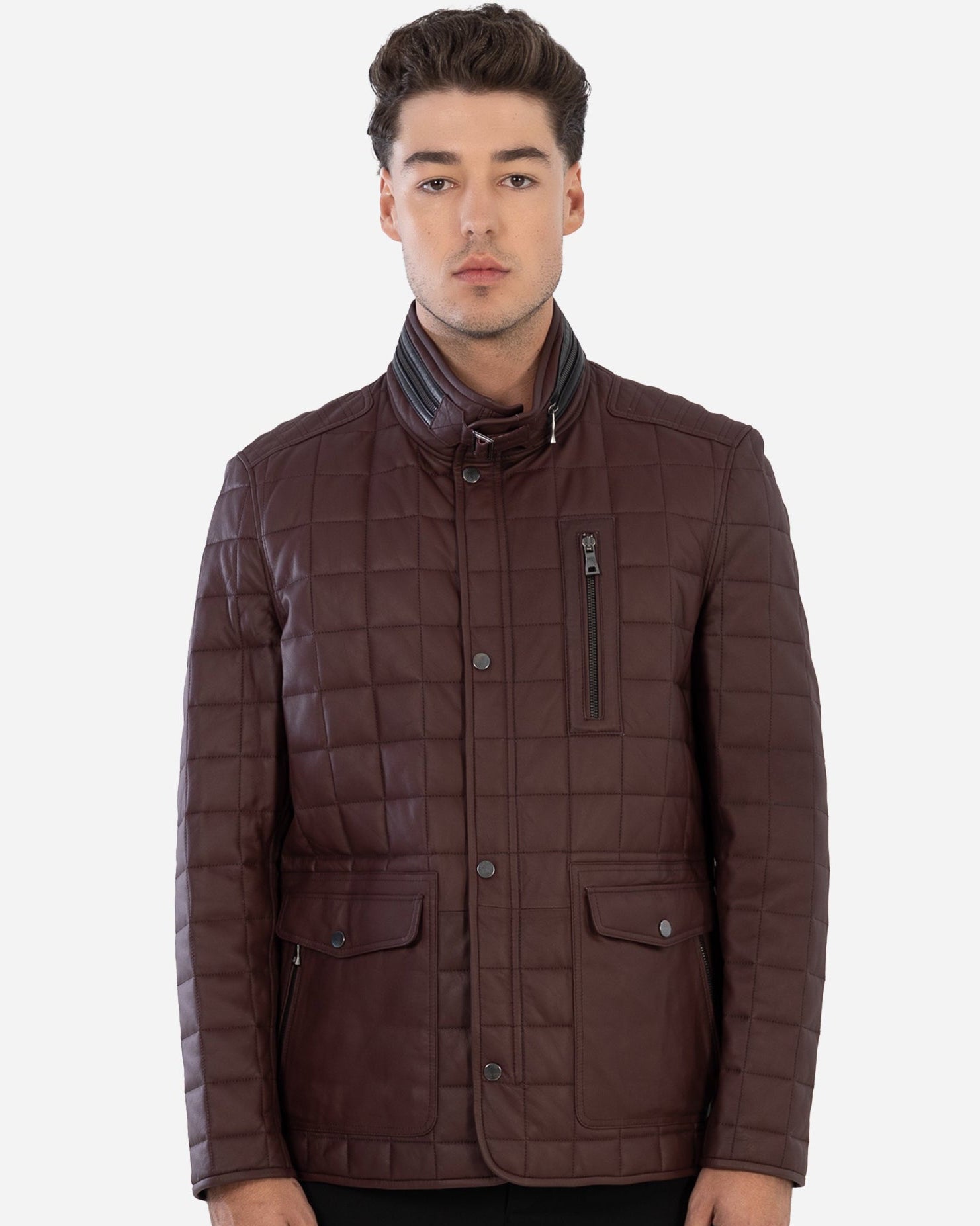 Griffin Leather Jacket