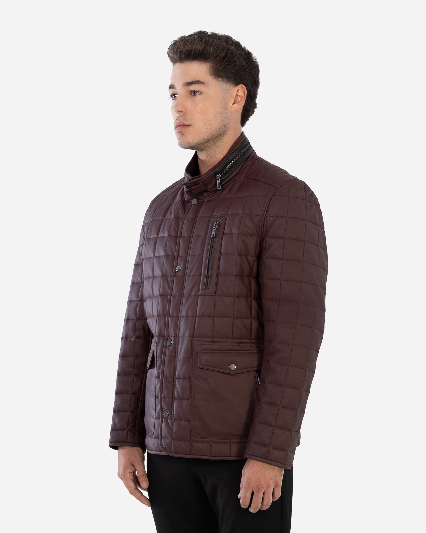 Griffin Leather Jacket