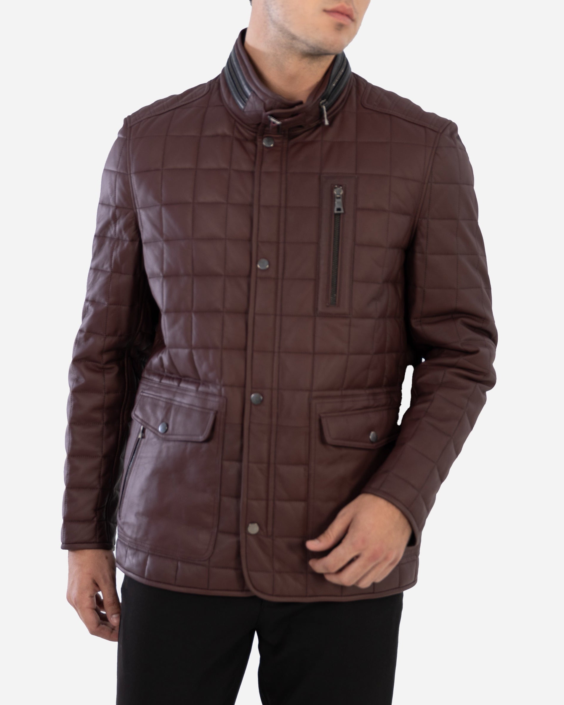 Griffin Leather Jacket