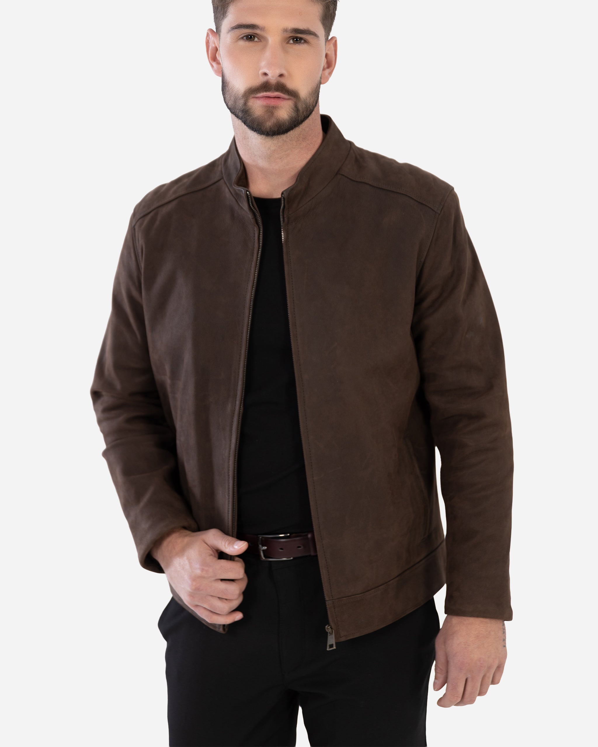 TYLER JACKET IN NUBUCK