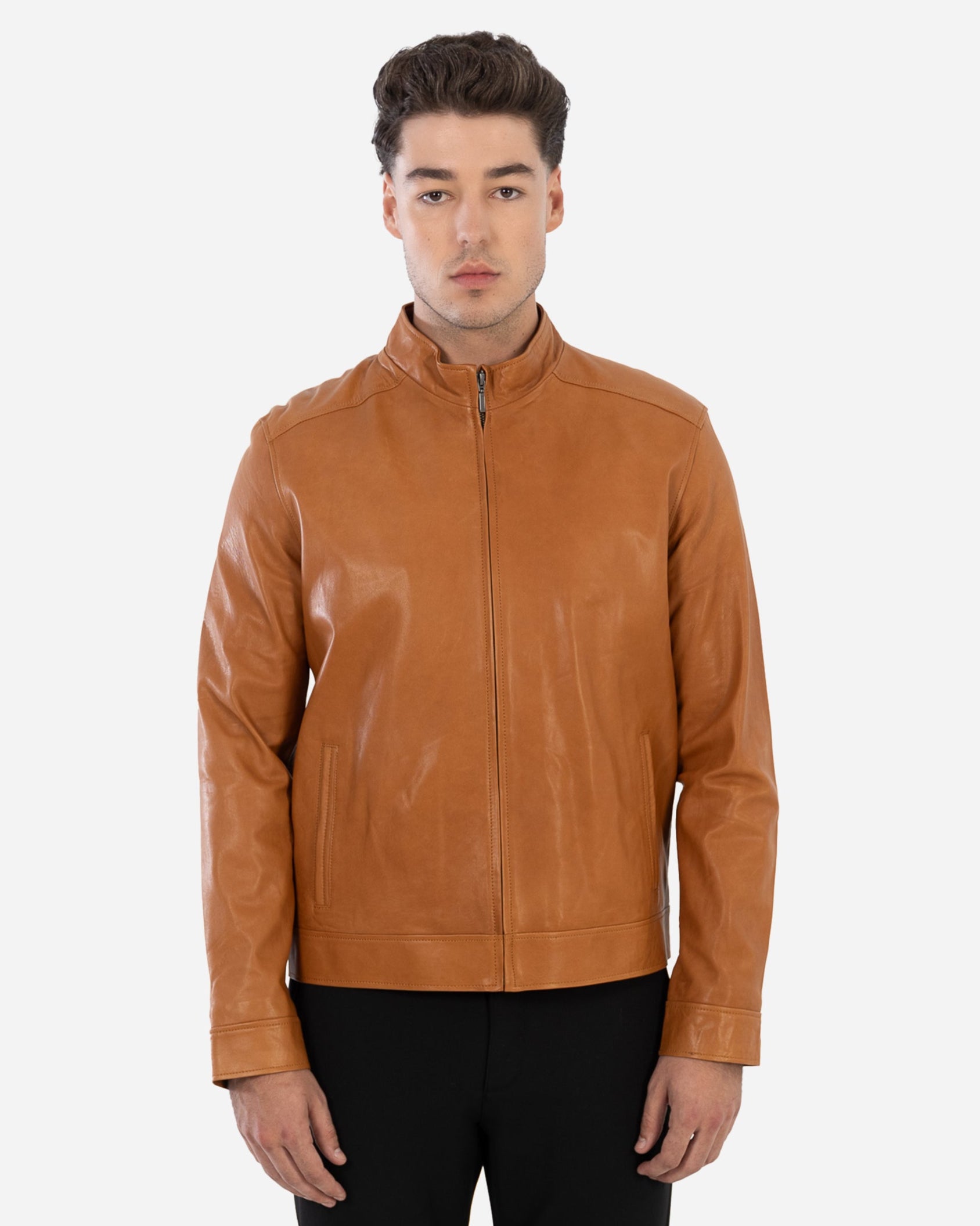 CRUZ  JACKET IN LAMBSKIN