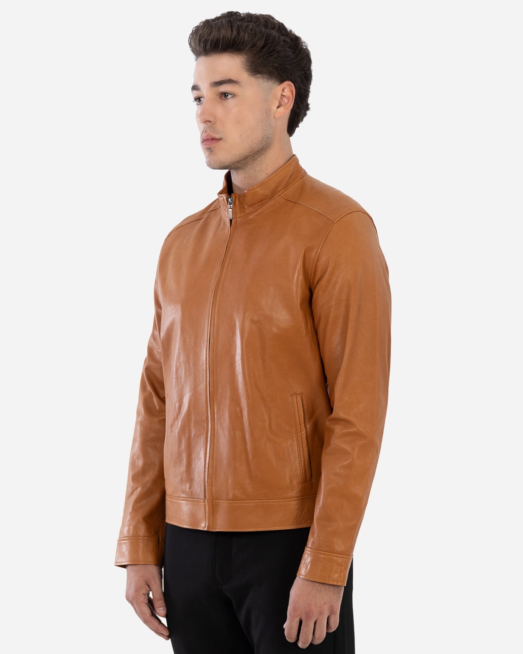 CRUZ  JACKET IN LAMBSKIN