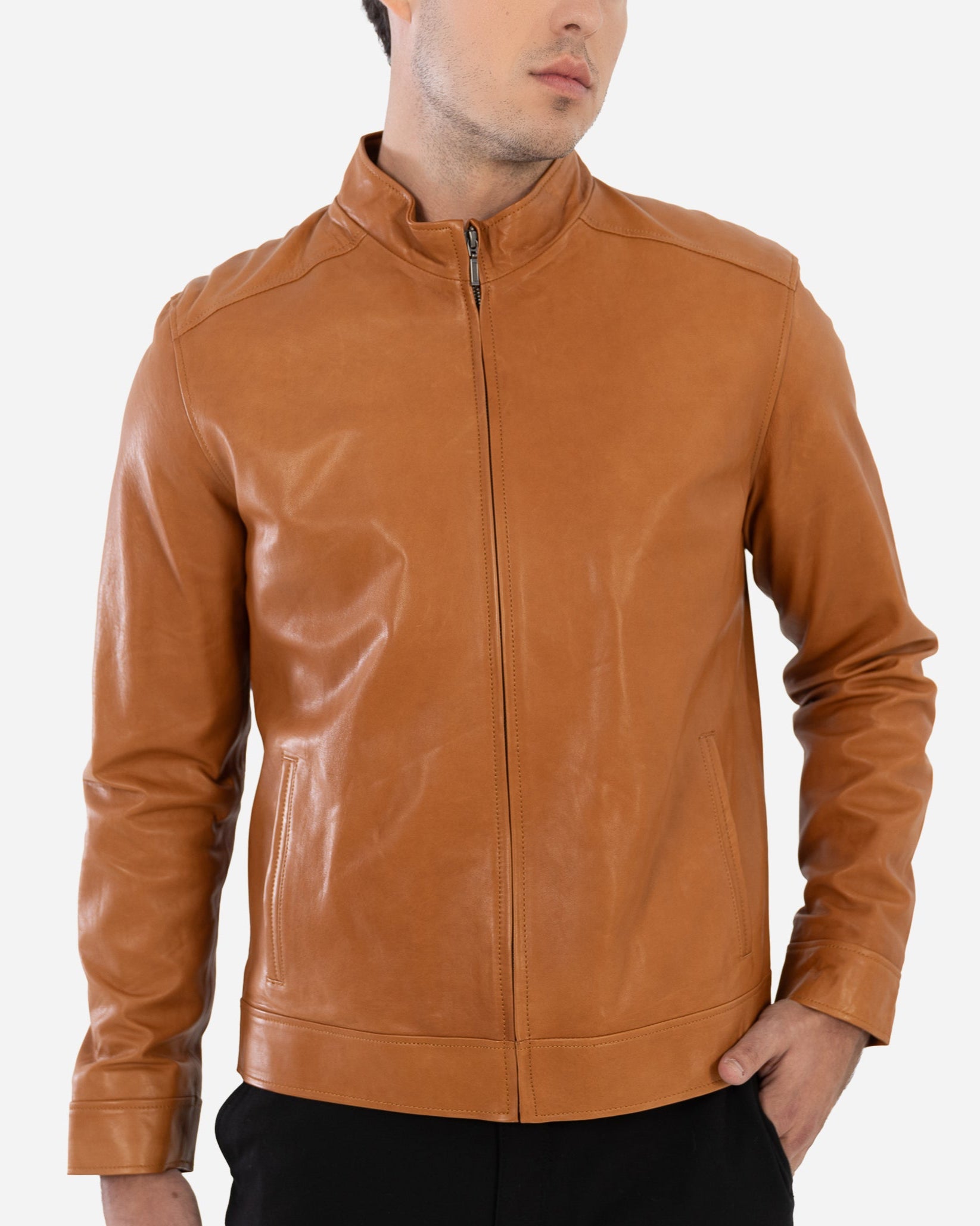 CRUZ  JACKET IN LAMBSKIN