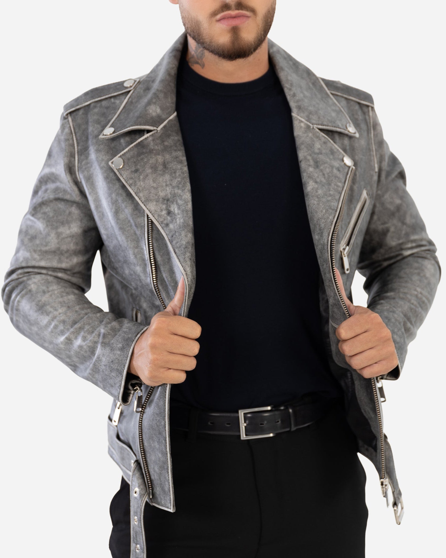 Rider  biker Leather Jacket