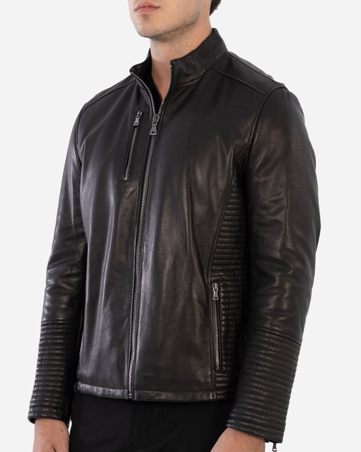Veste en cuir Jasper