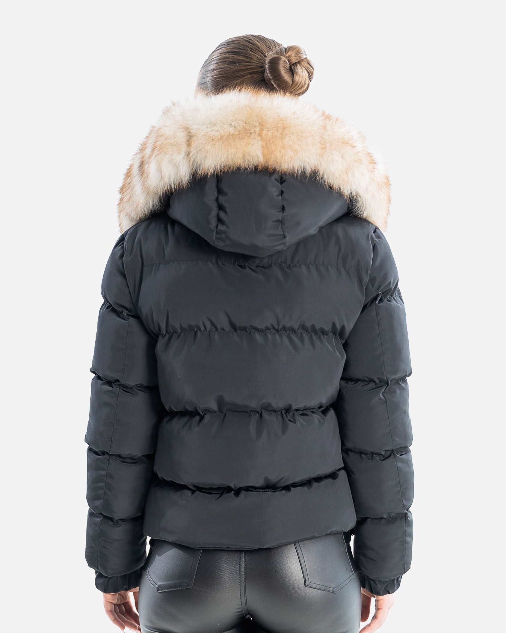 Eddy Down Puffer with removable Natural Fur