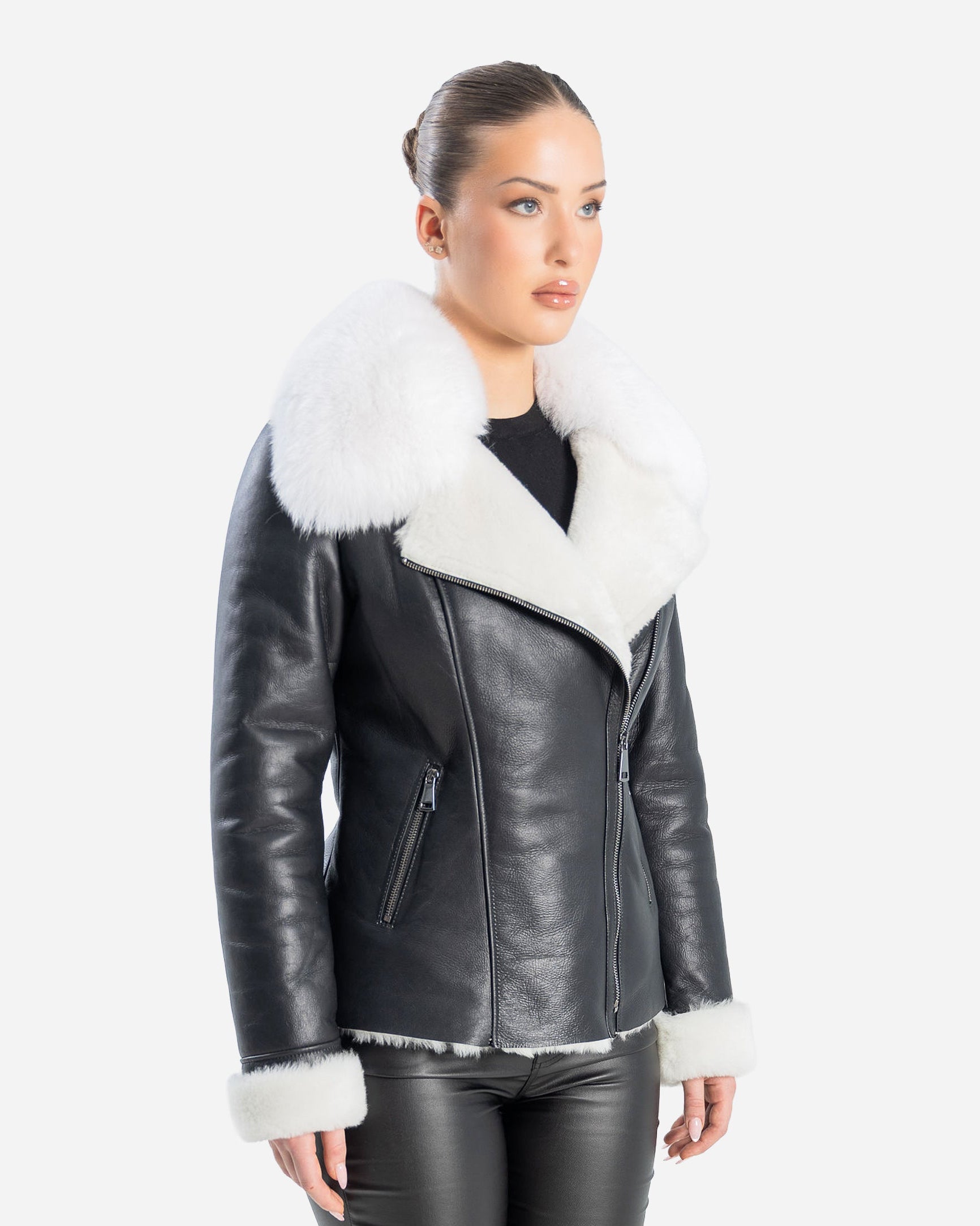 Aliciya Real Shearling -Fox Jacket