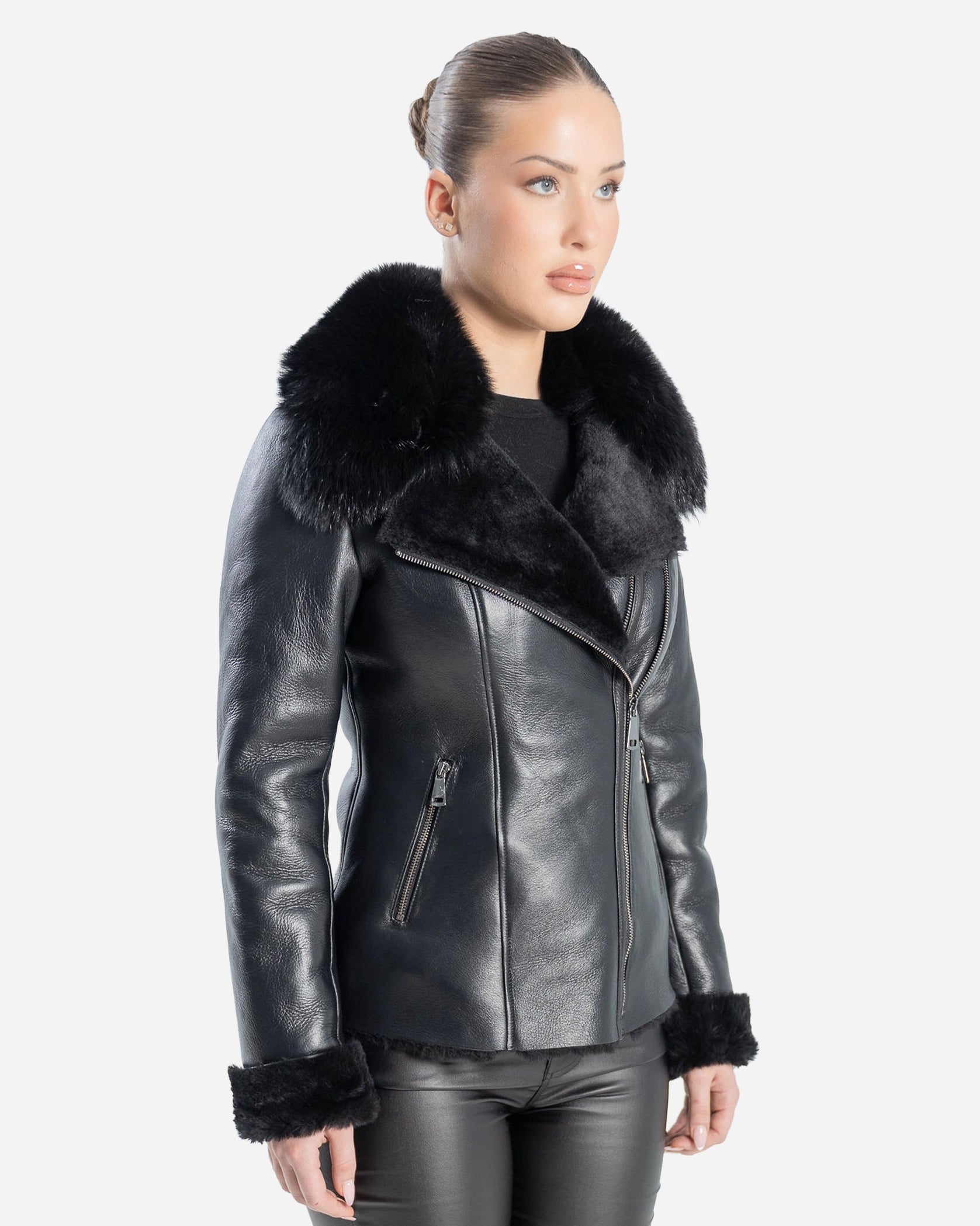 Aliciya Real Shearling Jacket