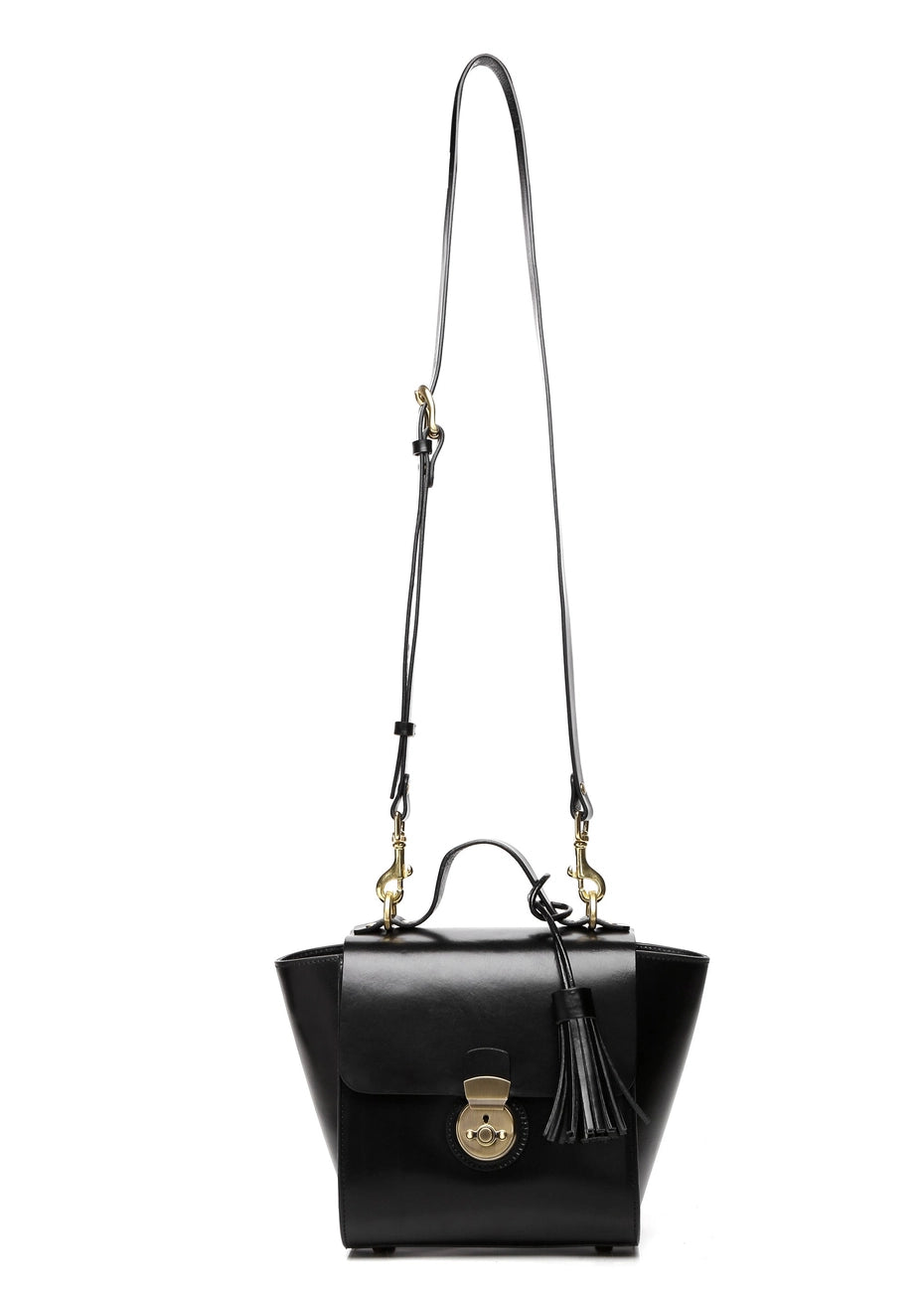Vive Classic Top Handle Satchel - Black