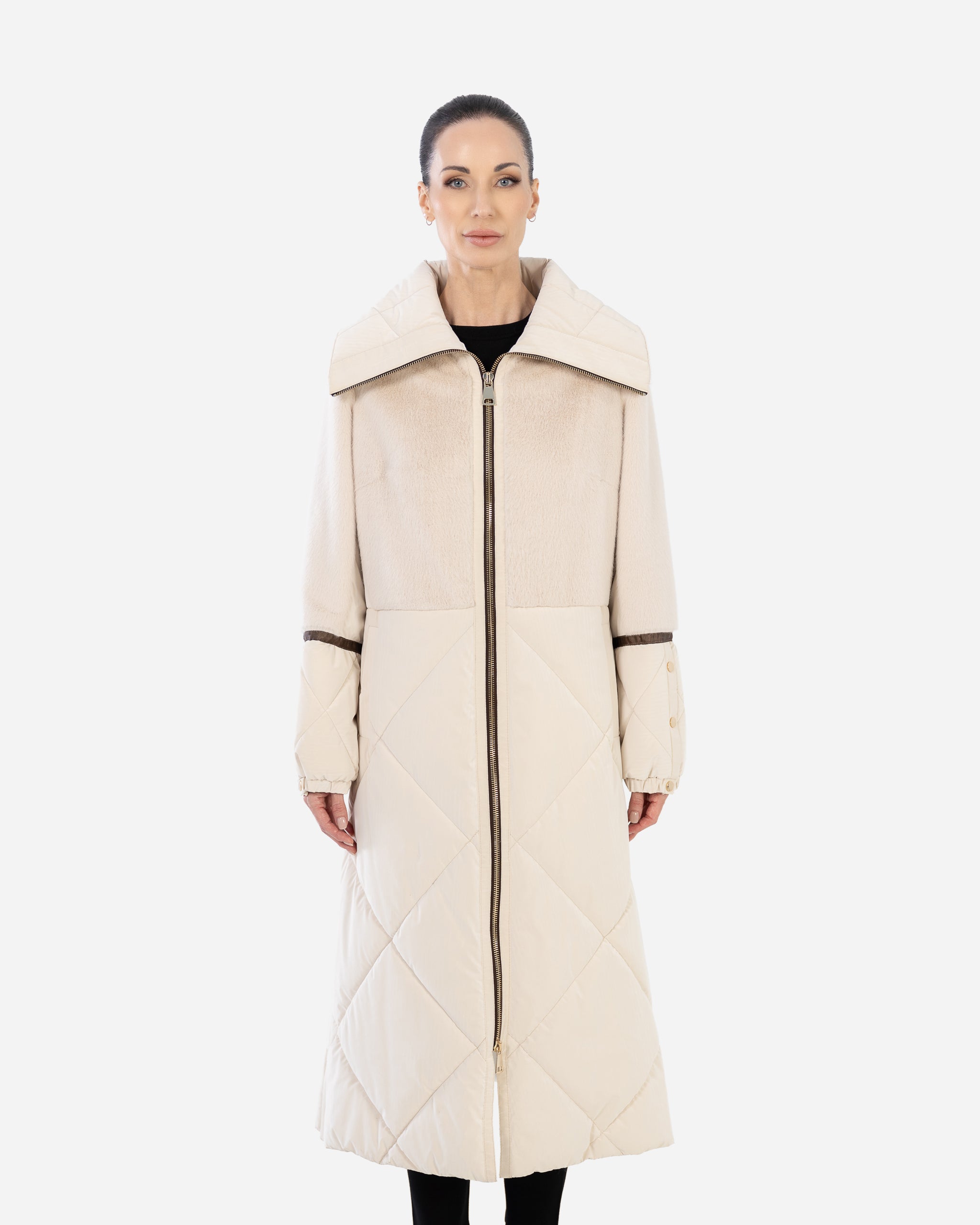 Lena Long Quilted Parka